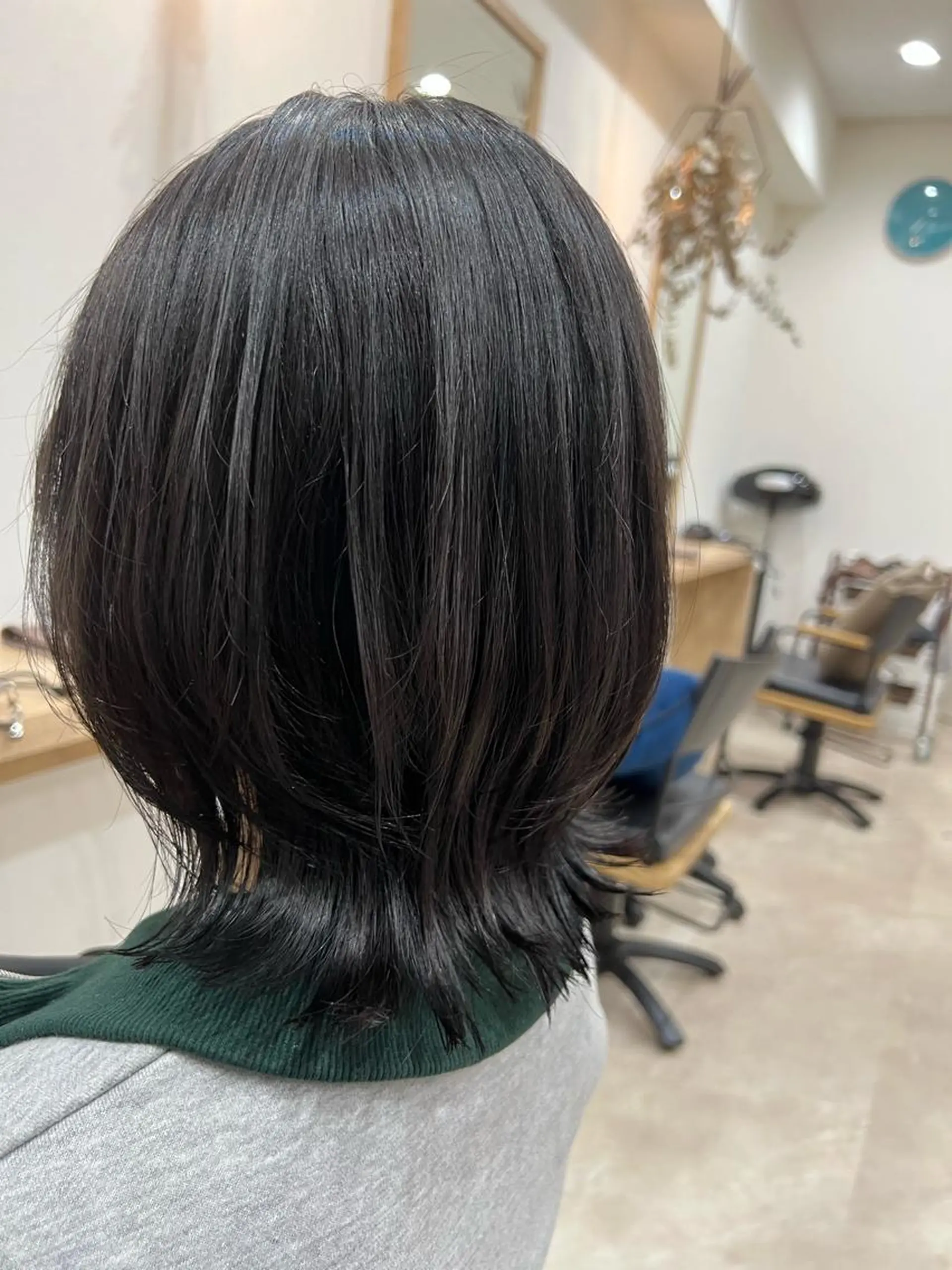 ミディアム ボブ ウルフカット FURUSHO所属・髪質改善/縮毛矯正 /メンズパーマ川田のヘアスタイル