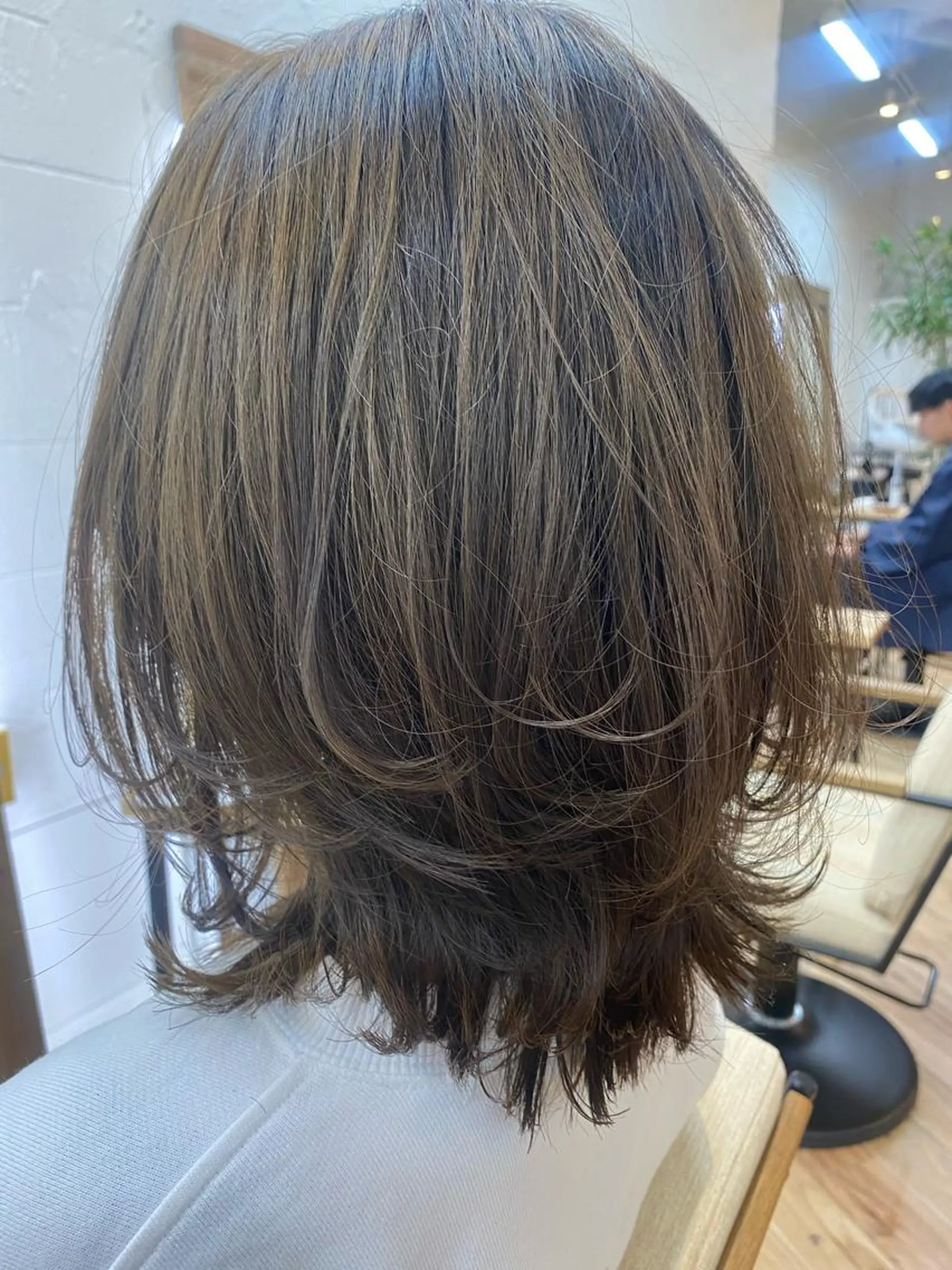ミディアム おおつき ありかのヘアスタイル