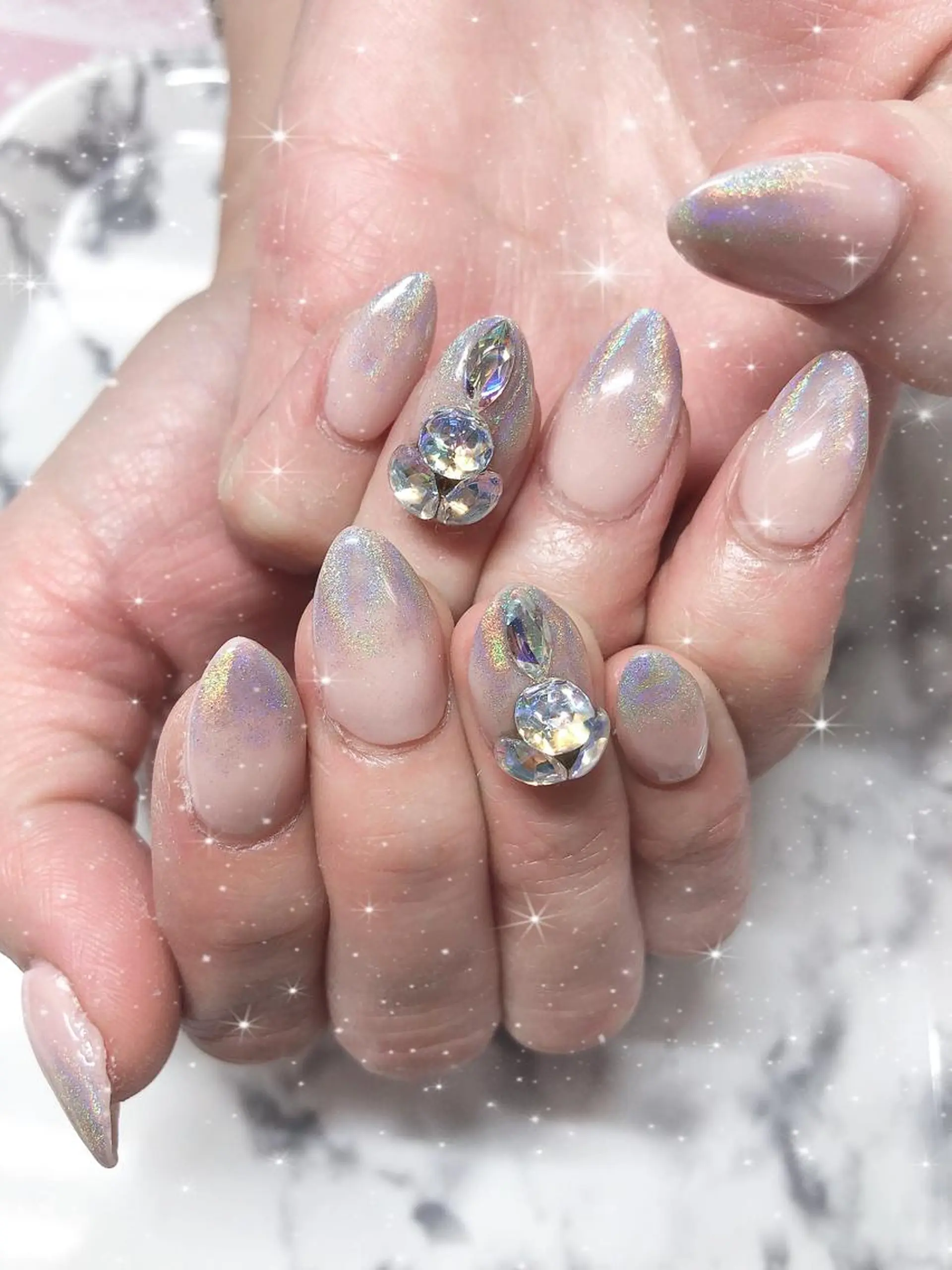 ショート ネイル ハンドネイル 《LB》ラブリエ Nail&eyeのマツエク・マツパデザイン