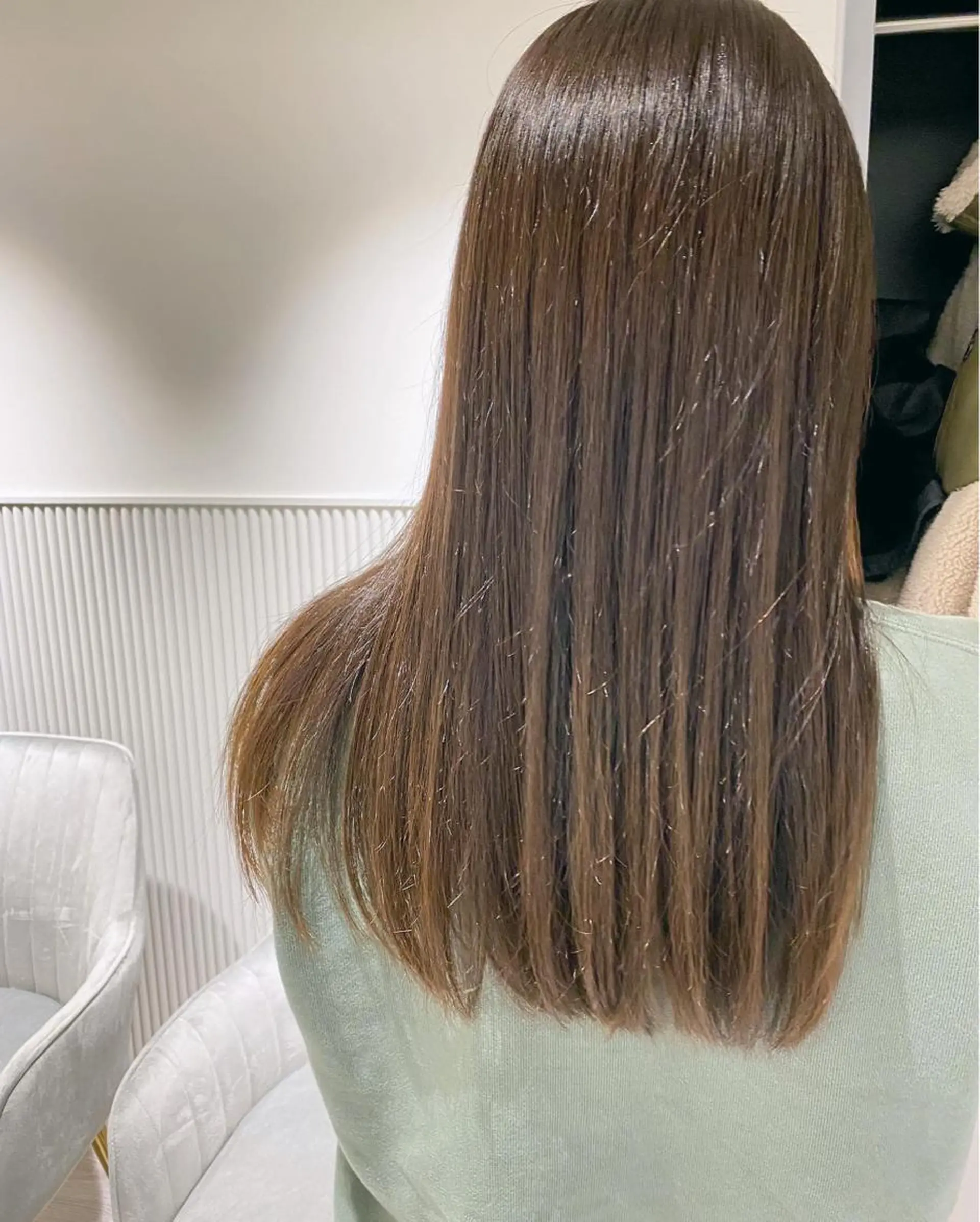 ミディアム カラー カット ヘアカラー トリートメント LOVESTOIKE 堂本のヘアスタイル