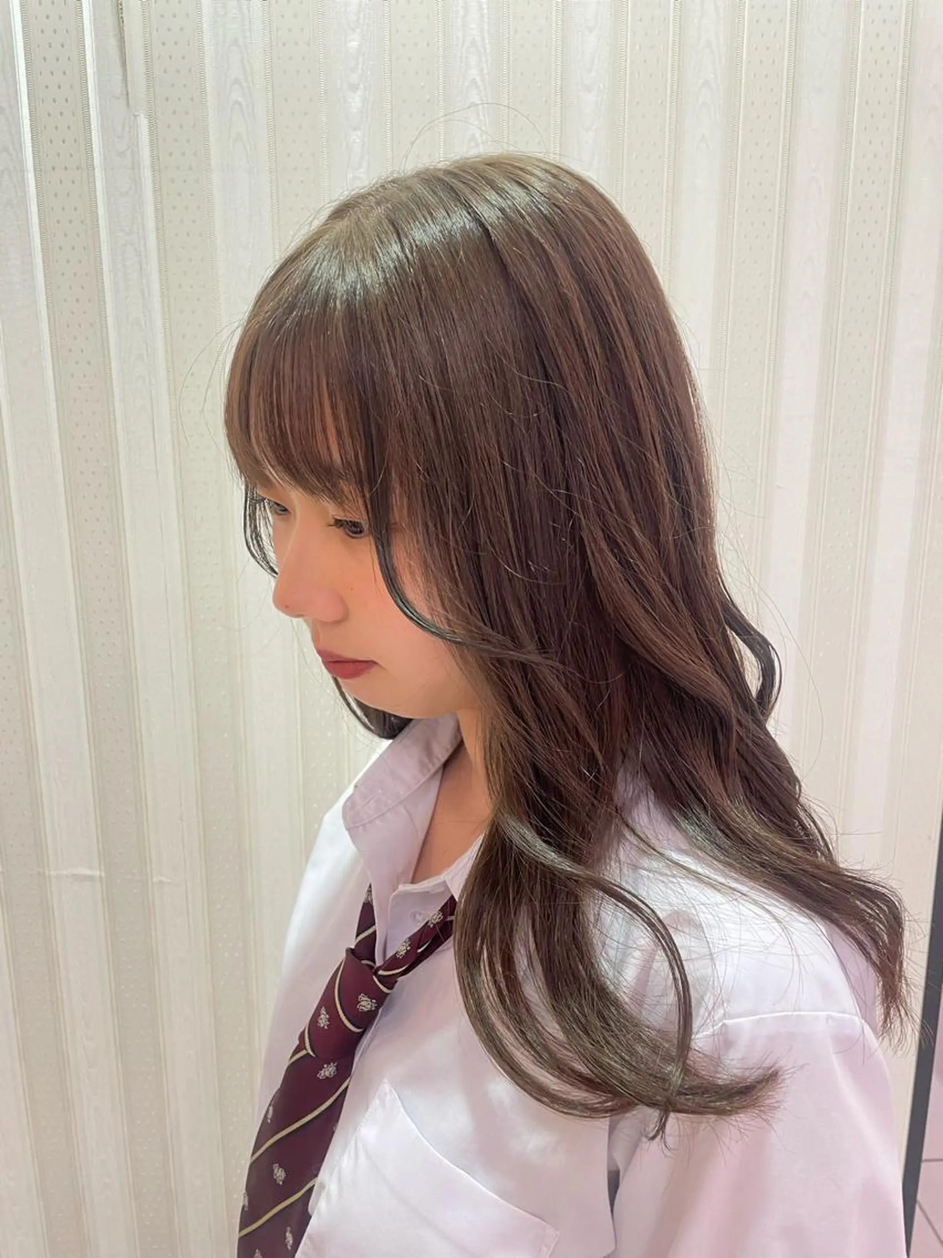 ロング カラー ヘアカラー トリートメント 💞暖色カラー 💞risaのヘアスタイル