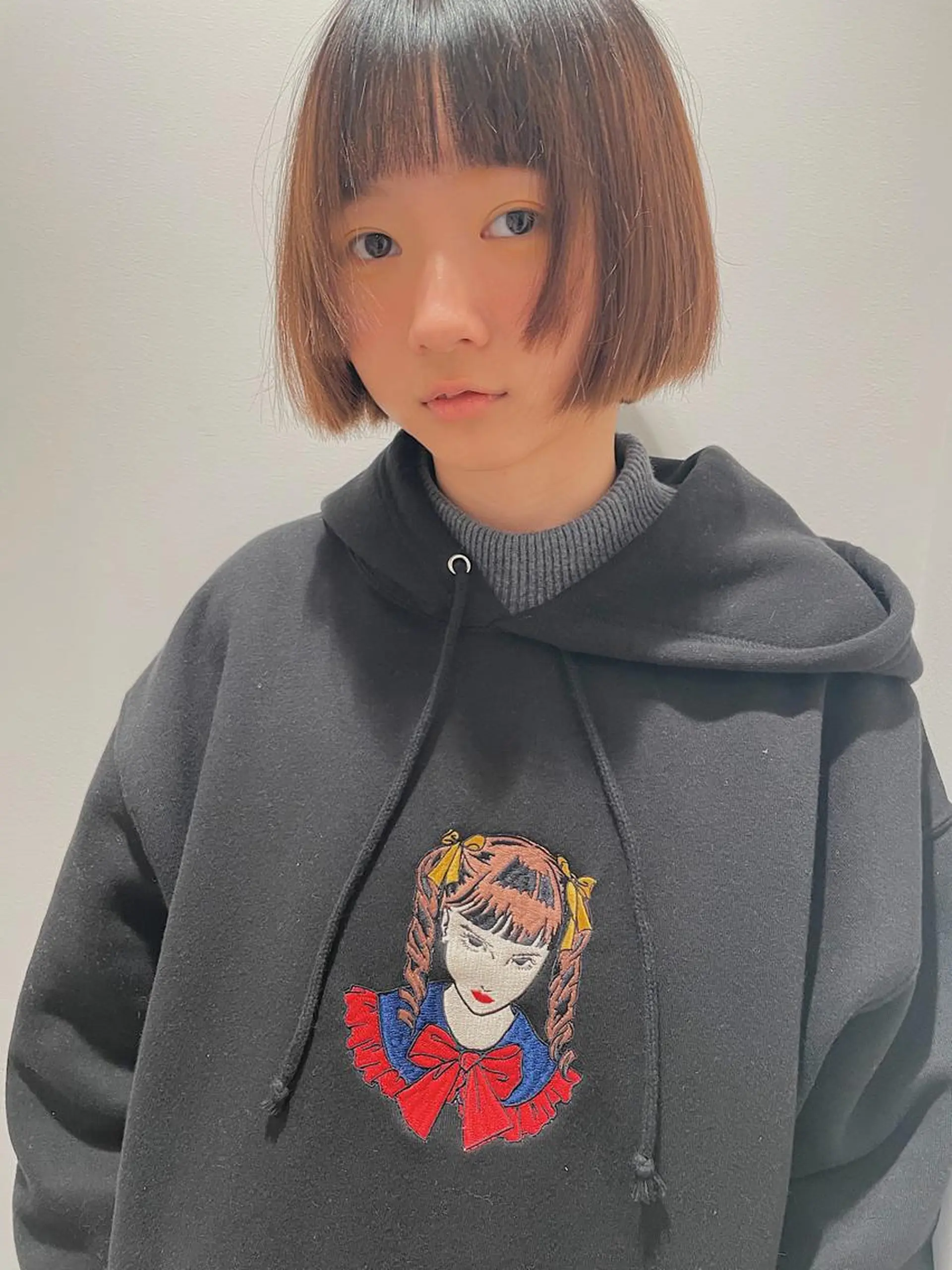 ショート カラー カット ヘアカラー トリートメント センスをお届けします 大谷将生INFPのヘアスタイル