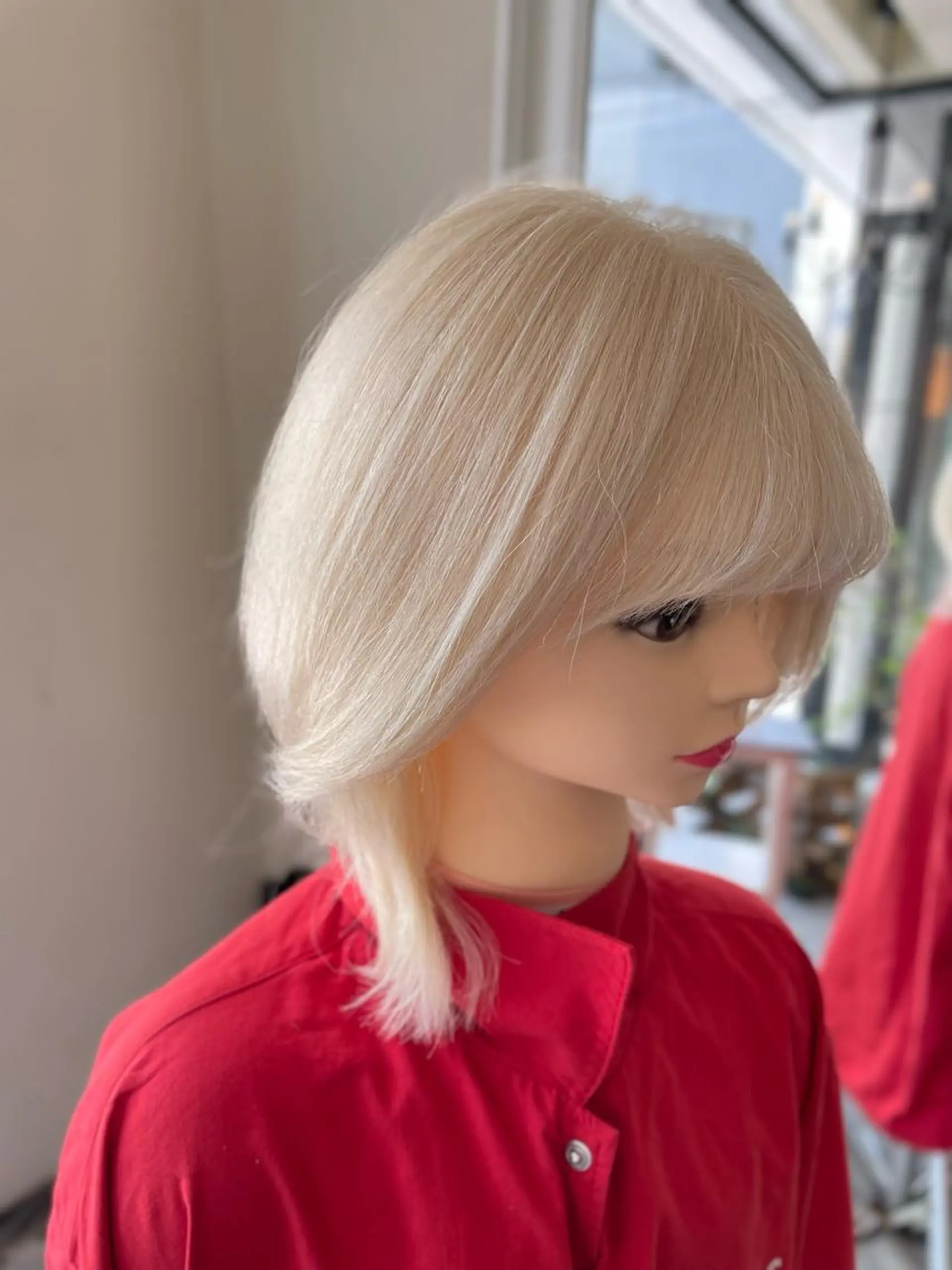 ミディアム カラー クセ毛特化サロン うめのヘアスタイル