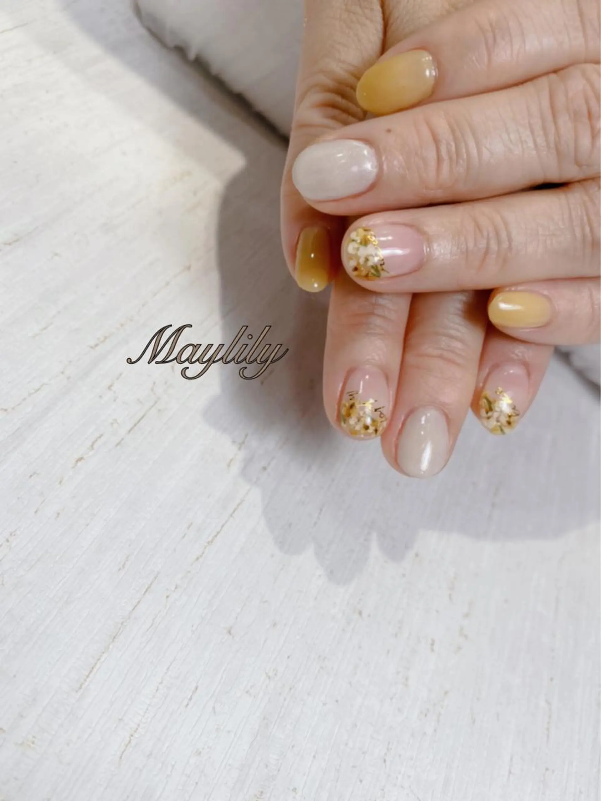ネイル ハンドネイル Nail care salon Maylily所属・Nail salon Maylilyのネイルデザイン