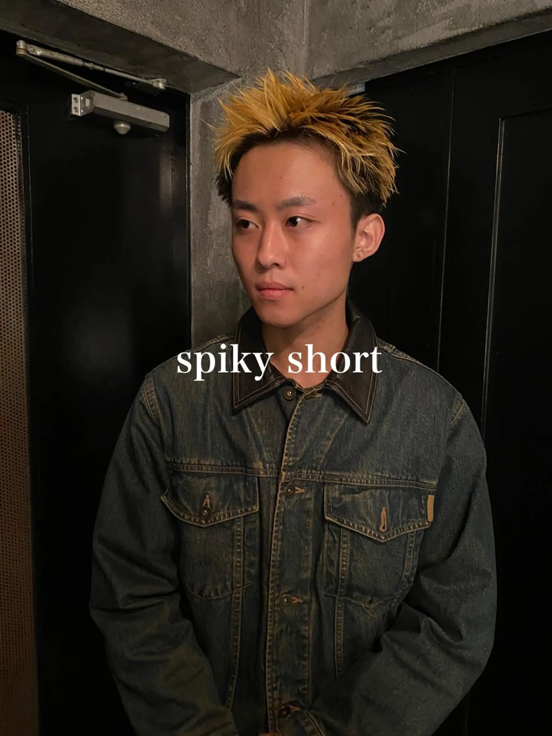 ショート カラー メンズ メンズブリーチ ブリーチ カット ヘアカラー トリートメント ◽️モードヘア◽️ SHOUTOのヘアスタイル