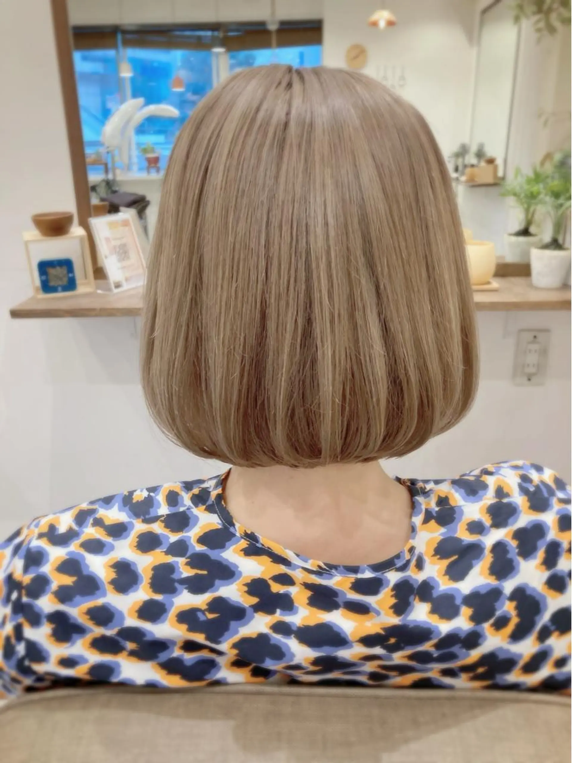 カラー ベージュカラー イルミナカラー mu-kicii 三鷹店所属・撮影モデル募集中☆ オグリヤスエのヘアスタイル