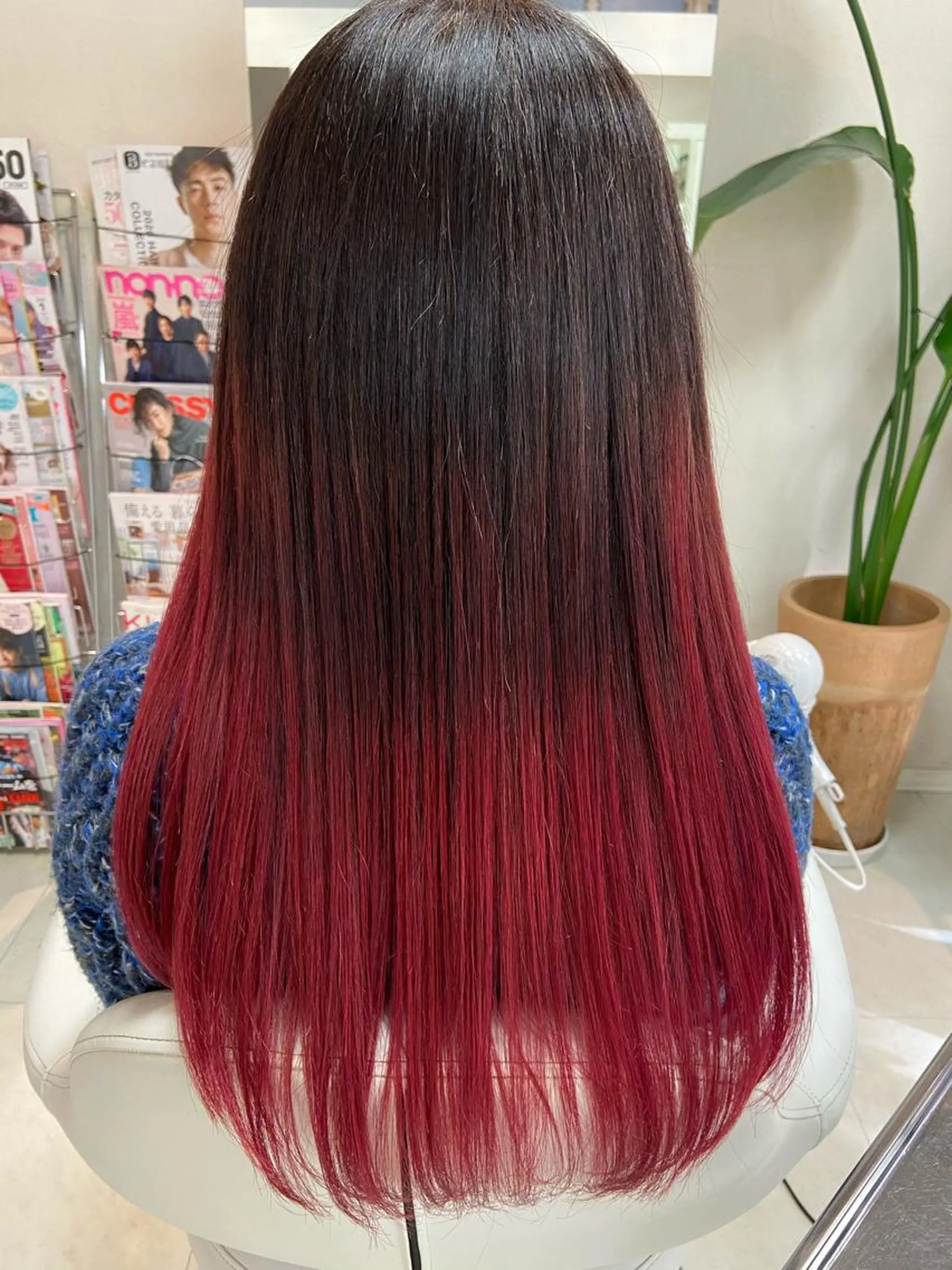 ロング トリートメント 菊地 美憂のヘアスタイル