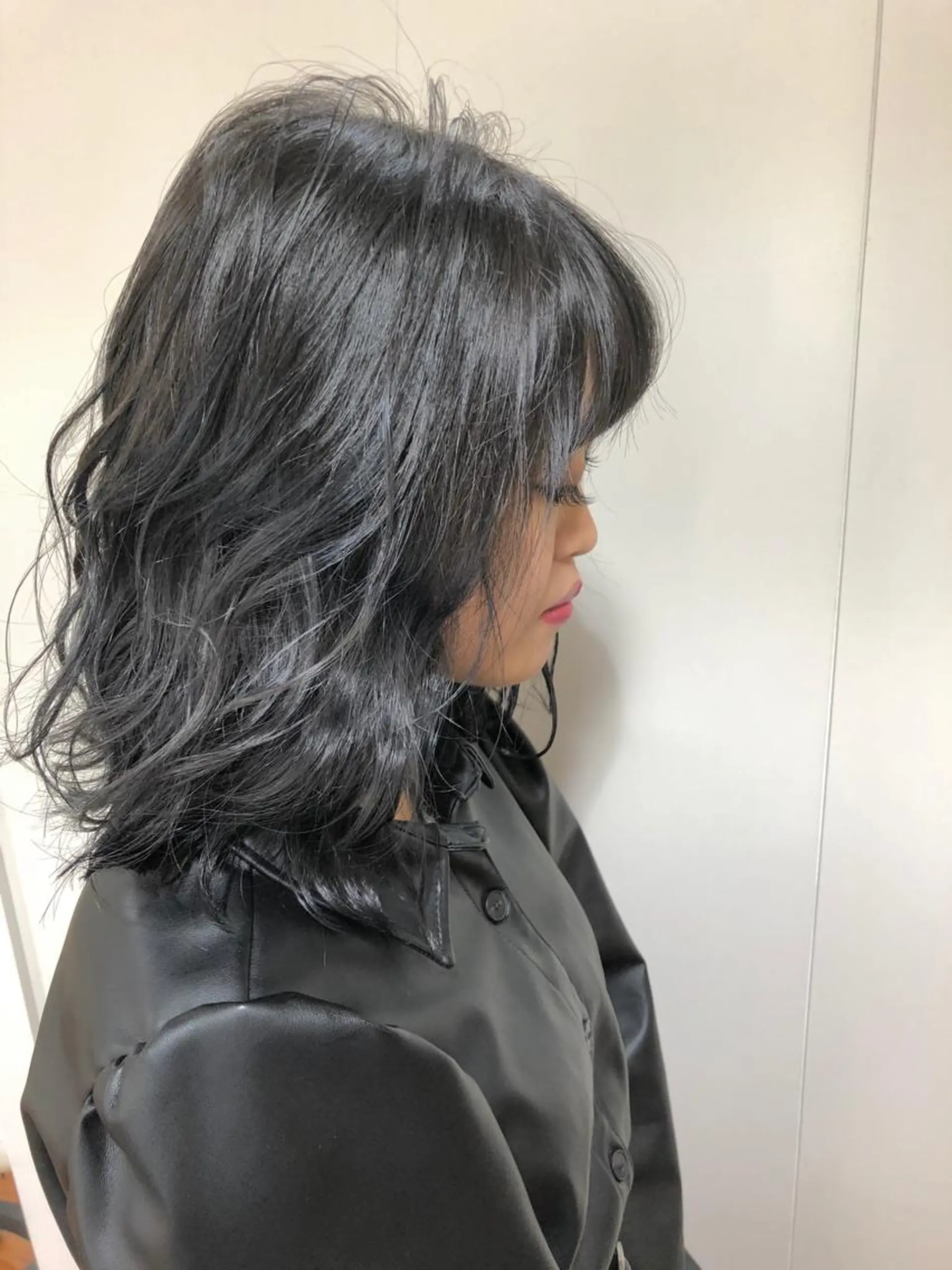 ミディアム カラー 横山将大/wカラー/ 韓国風パーマ/恵比寿のヘアスタイル