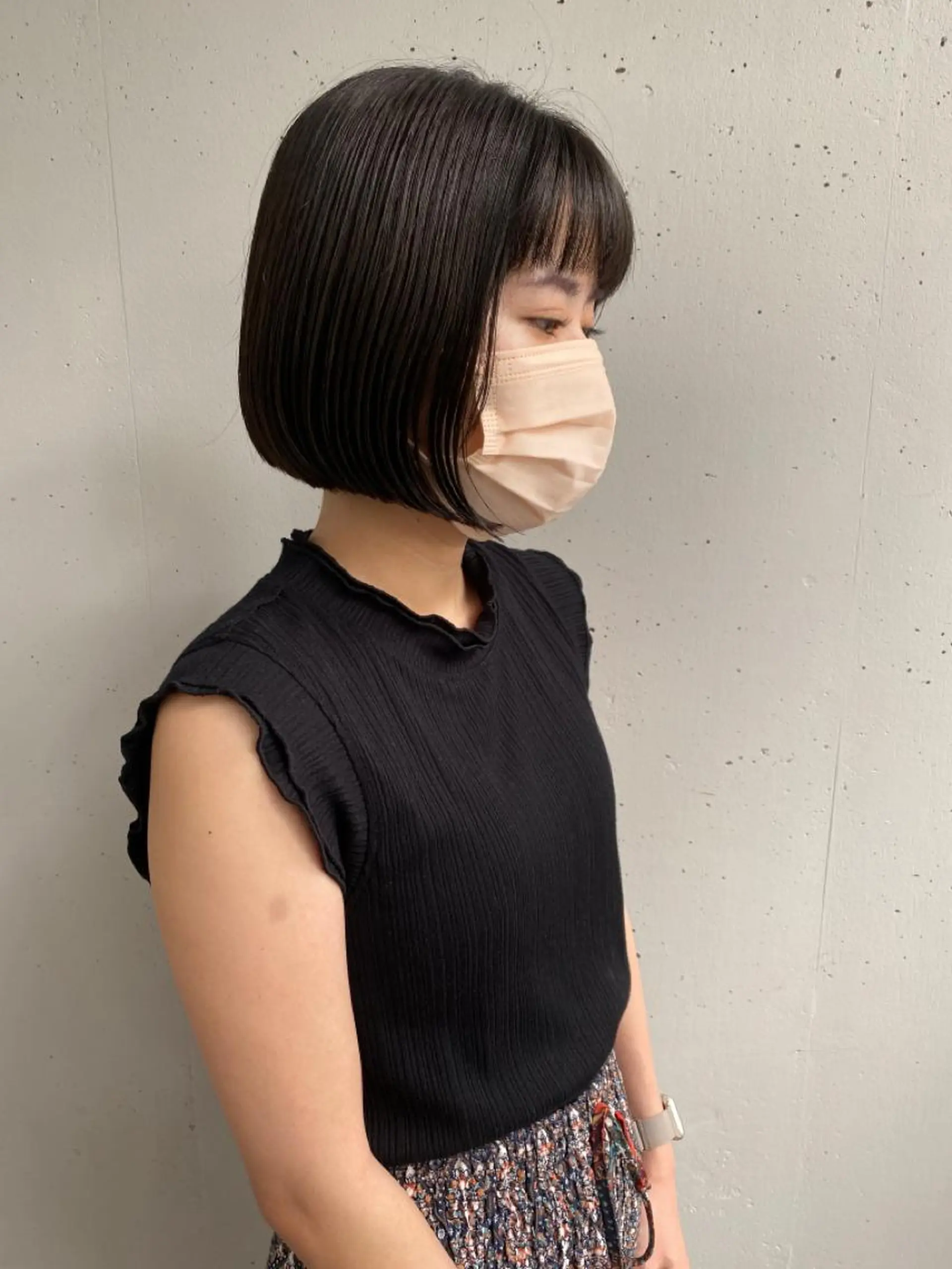 ショート カット ヘアカラー トリートメント ボブ / オージュア 🌸Mikuのヘアスタイル