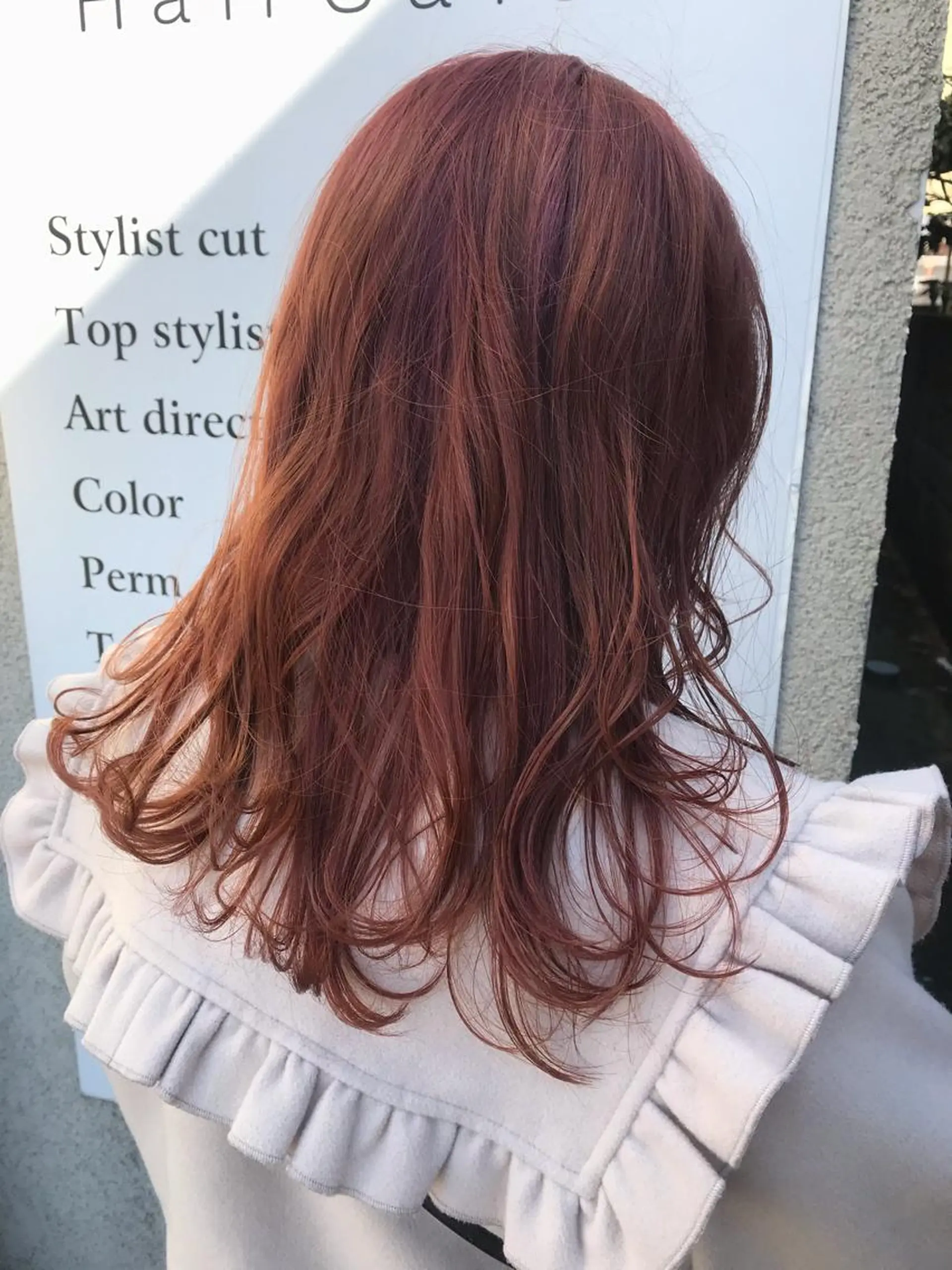 ロング カラー riho/ブリーチ/ デザインカラー/辻堂のヘアスタイル