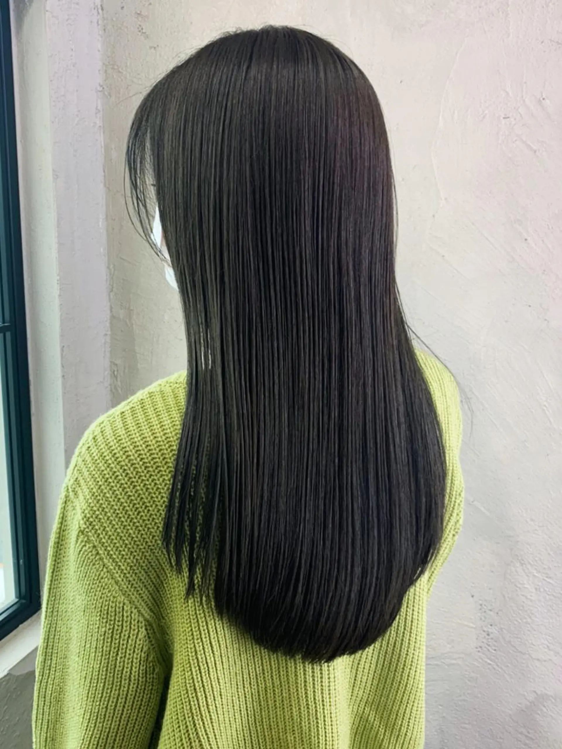 セミロング カラー パーマ ヘアアレンジ ITbyALBUM 中野店のヘアスタイル