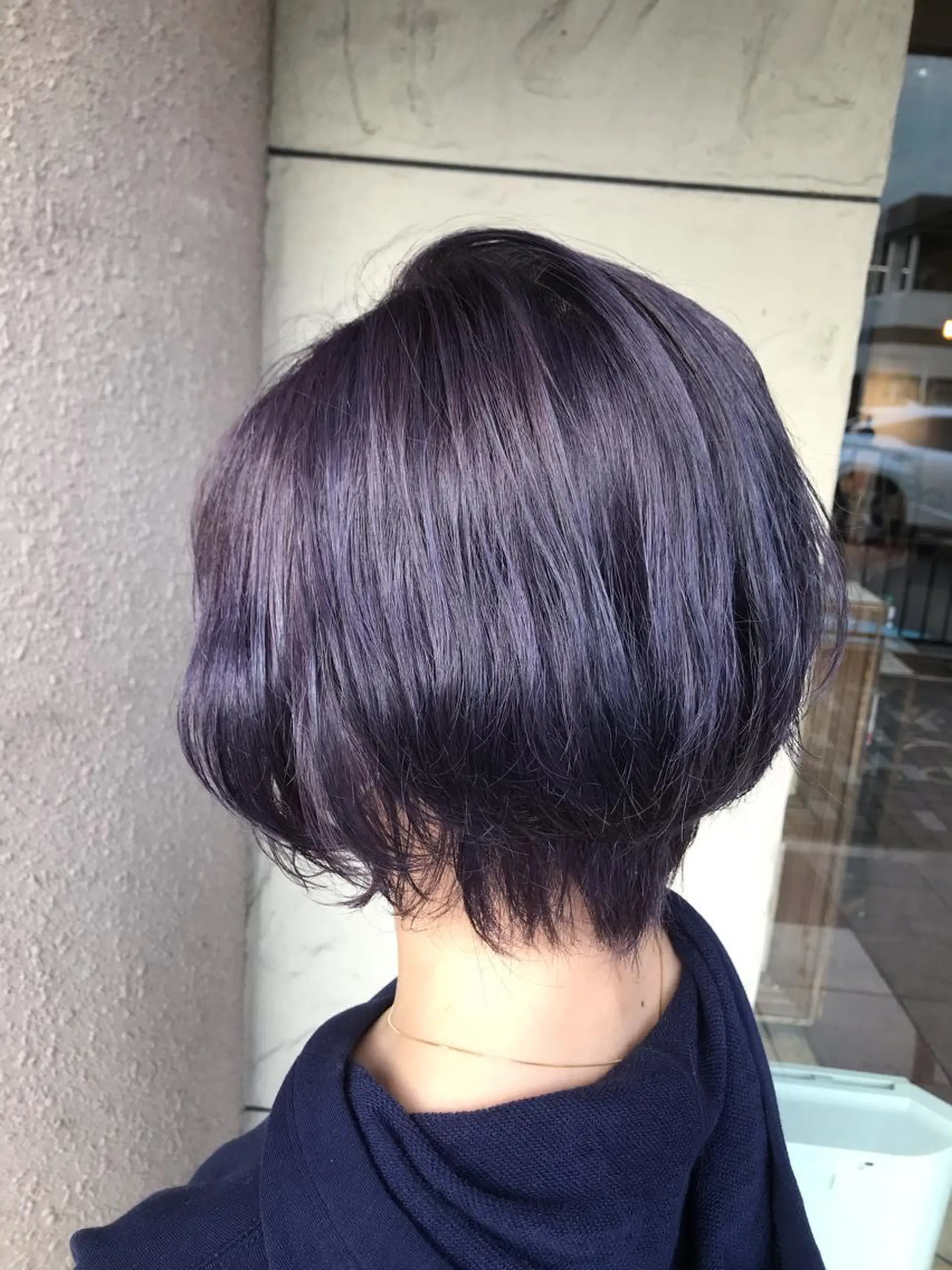 ショート カラー インナーカラー/ ストレート/奥野洸也のヘアスタイル