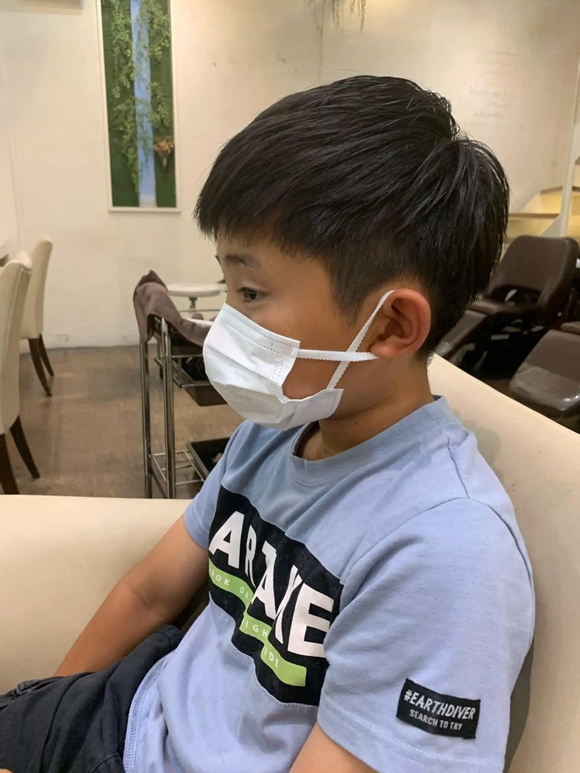 ショート メンズ キッズ HairMake bo:rl所属・武島 美優のヘアスタイル