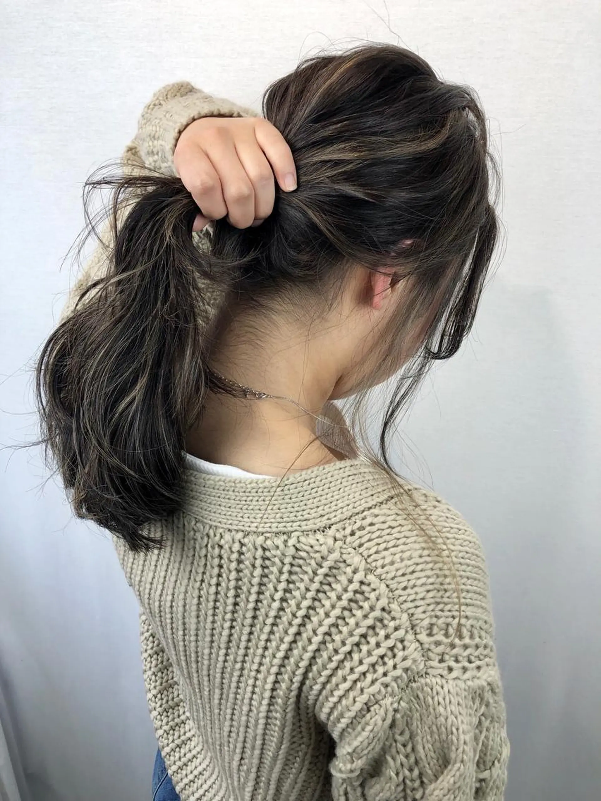 ロング カラー ハイライトカラー ハイライト ヘアカラー 2nd所属・🤍2nd🤍田所 美希のヘアスタイル