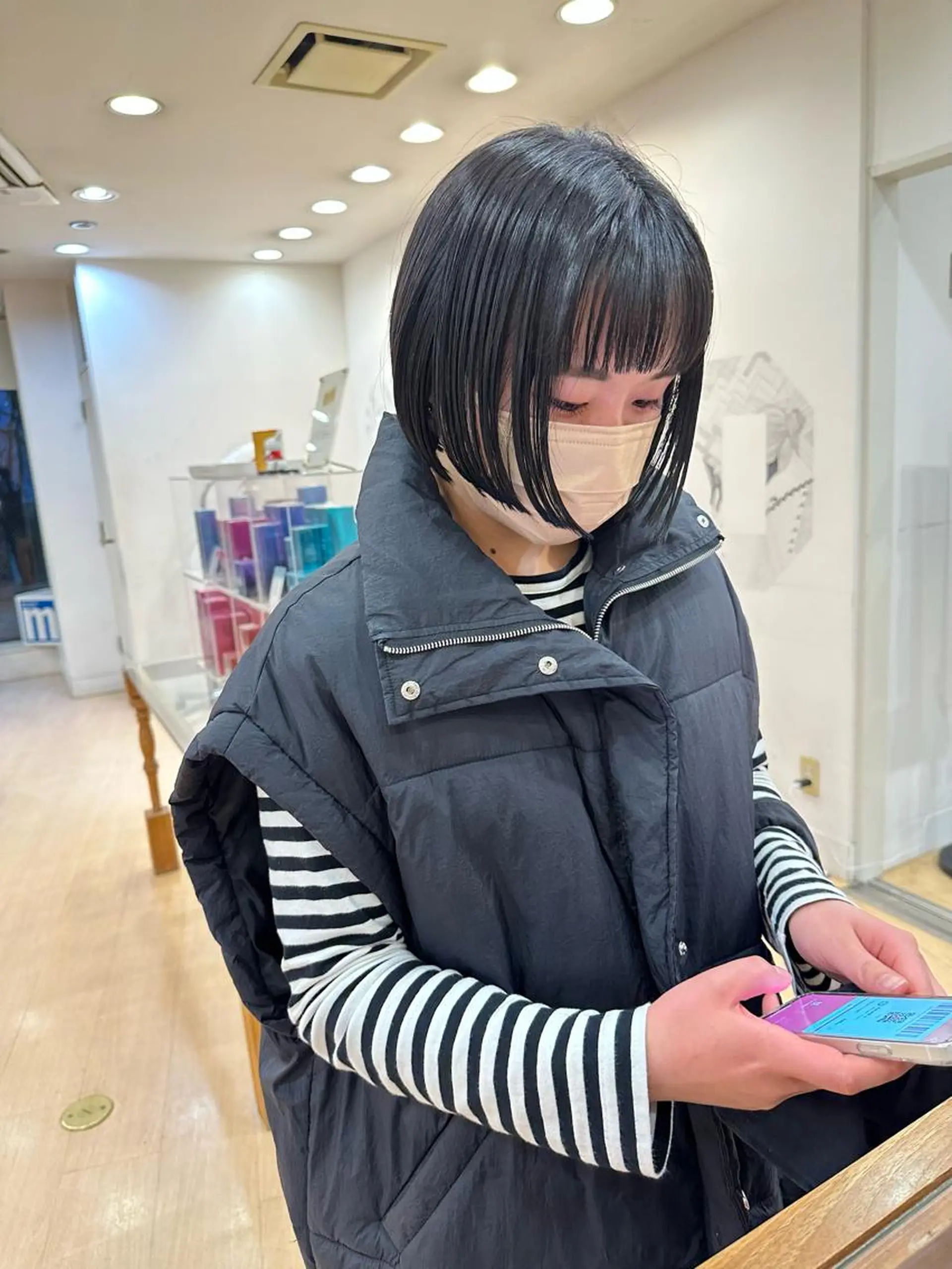 ショート カット 縮毛矯正 Gardenhair 小笠原篤矢ショートのヘアスタイル