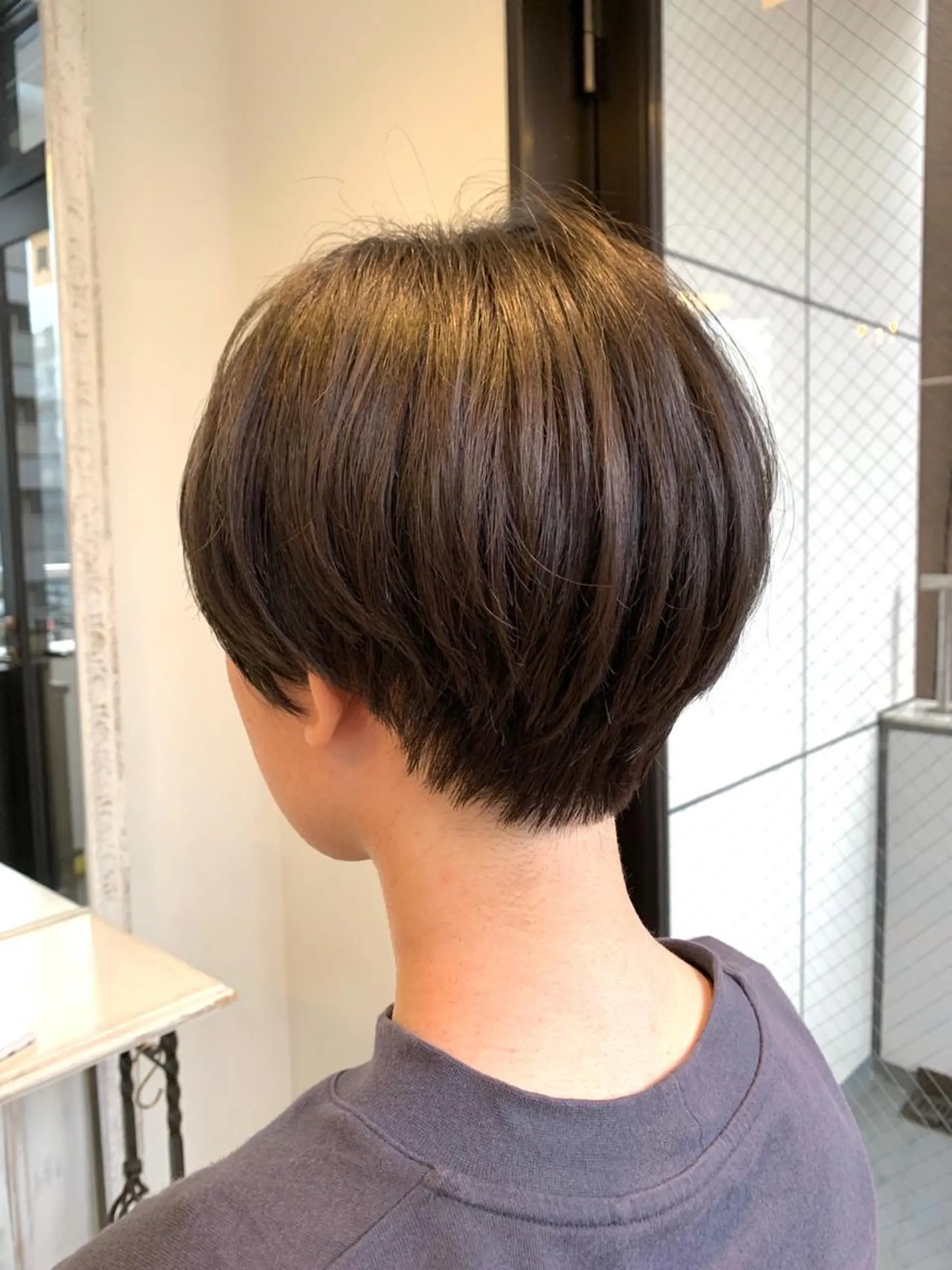 ショート カラー 【azure横浜】 🧸misaki🌸のヘアスタイル