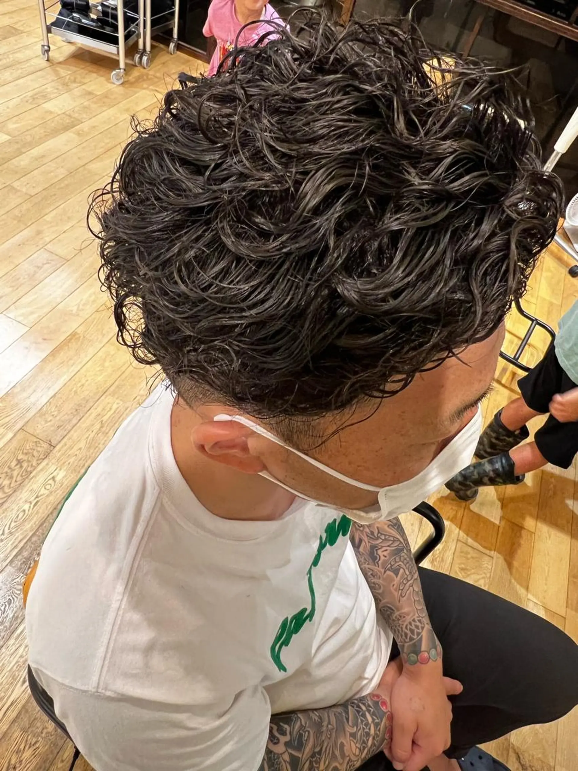 パーマ メンズ タナカ マヤ/金沢八景のヘアスタイル