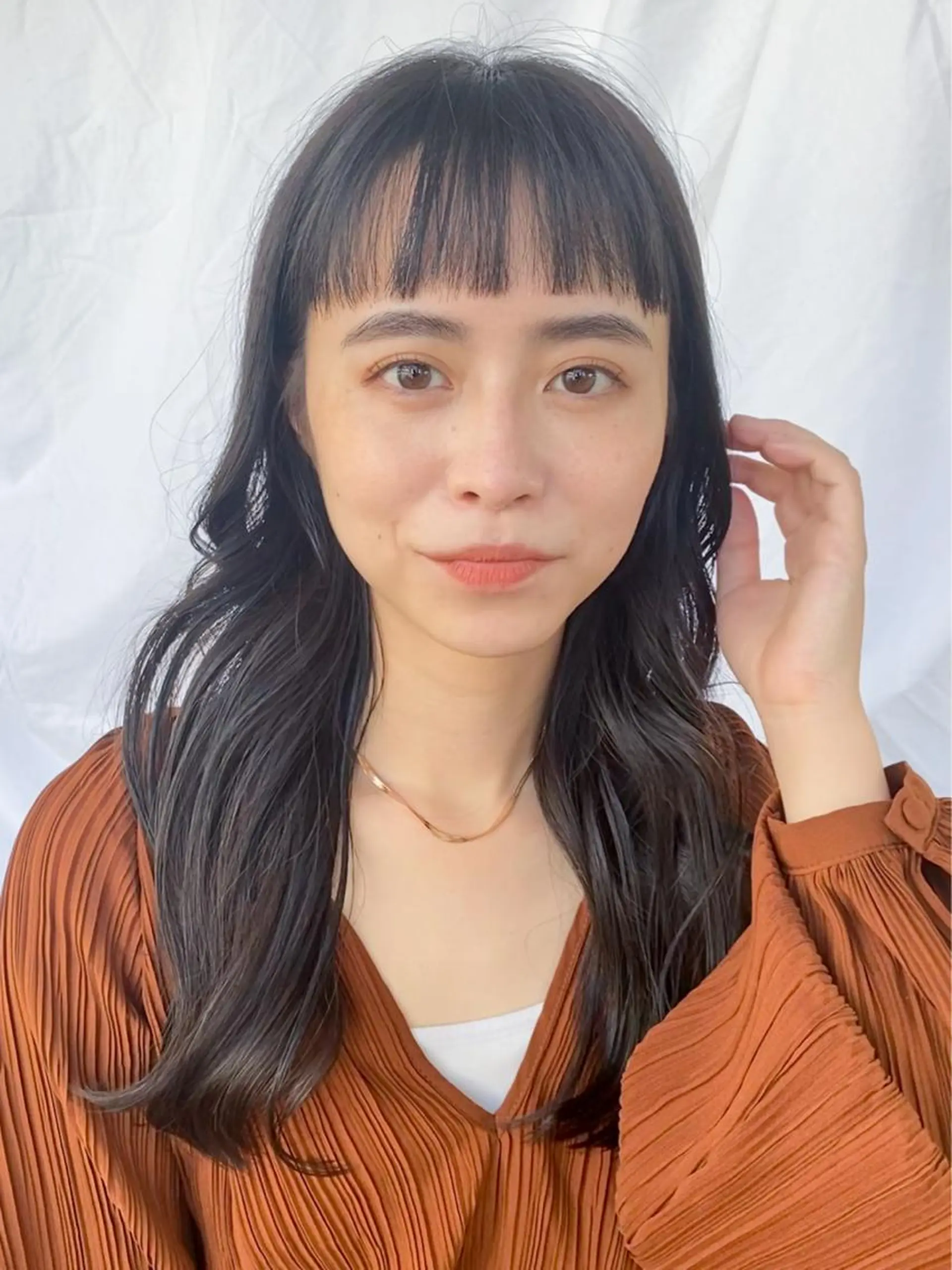 セミロング くびれヘア 顔周りカット 小顔カット トリートメント 【1日2名様限定】 AFLOAT白川雄副のヘアスタイル