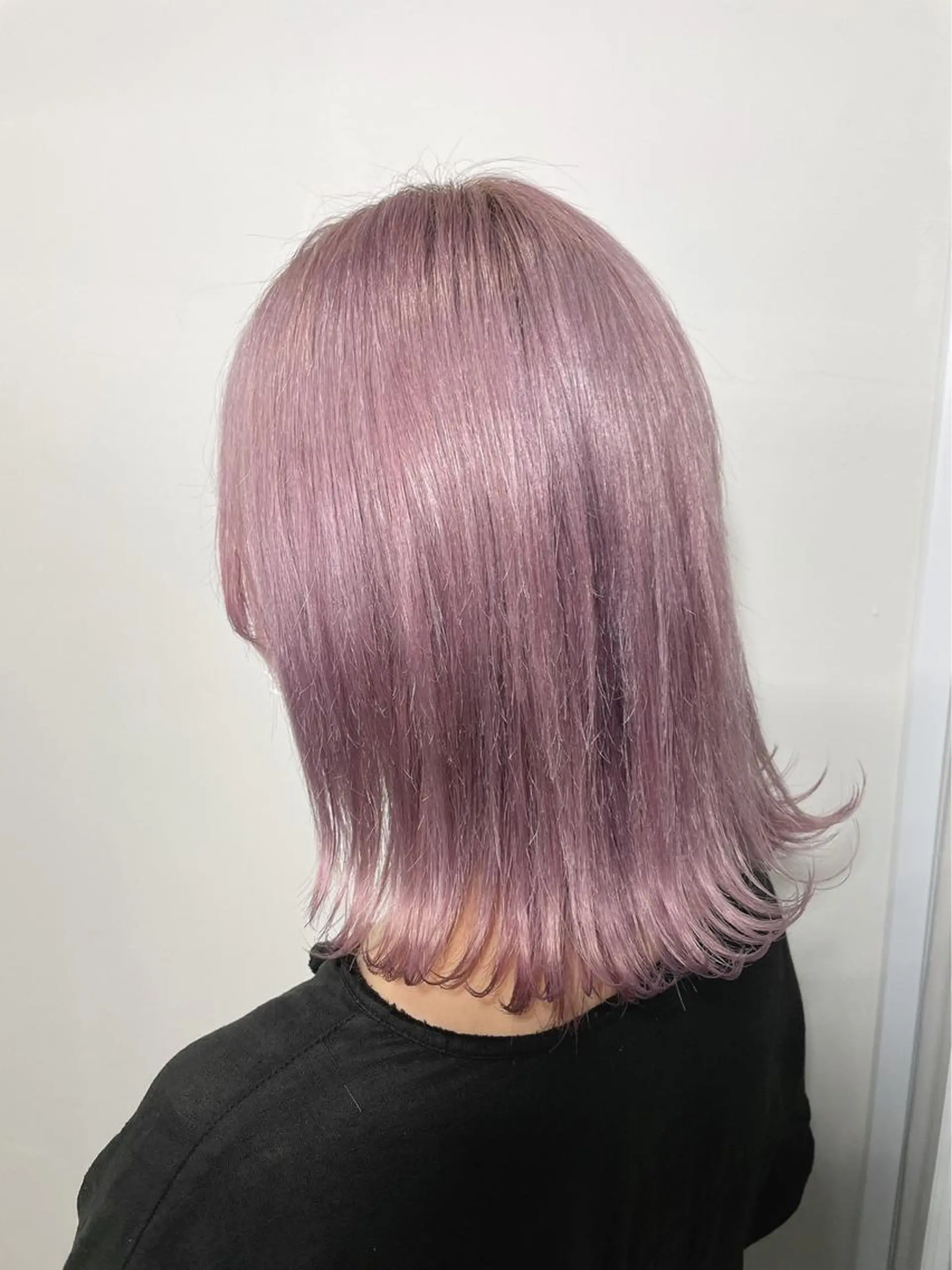 ミディアム カラー ヘアカラー 🪞ハイトーン🪞 🤍waka🤍のヘアスタイル