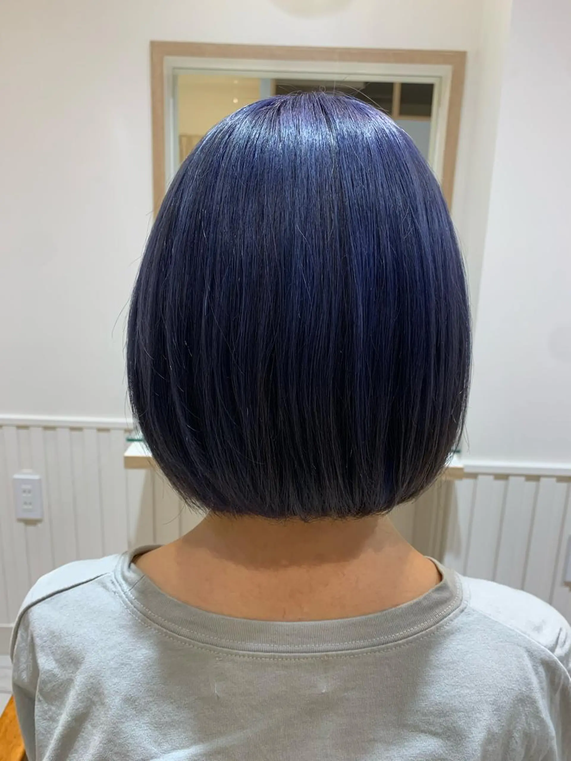 ショート カラー パープルカラー 🦋 Saki🦋のヘアスタイル