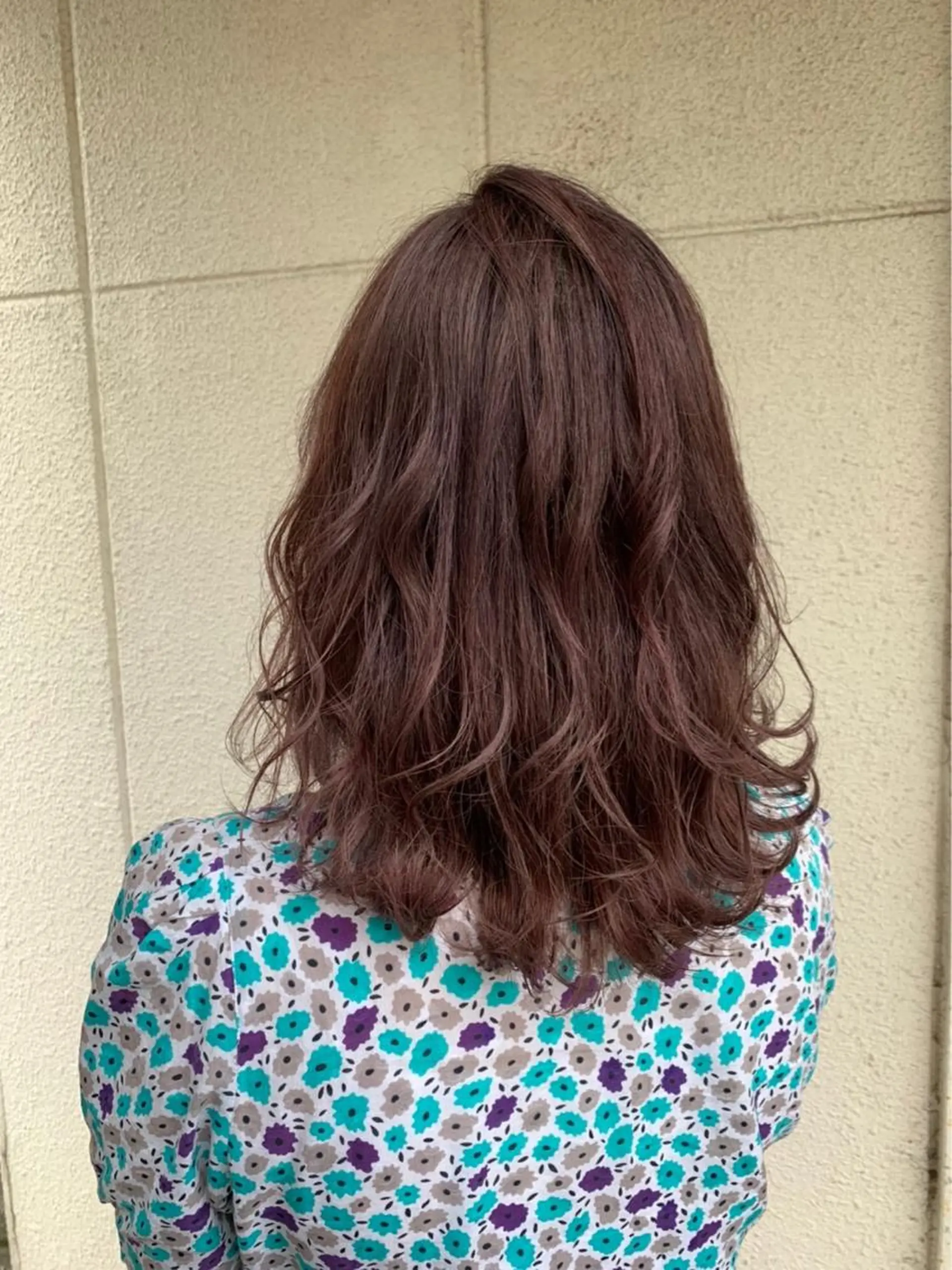 ミディアム レイヤーカット Eriko/ ヘアセット/美髪のヘアスタイル