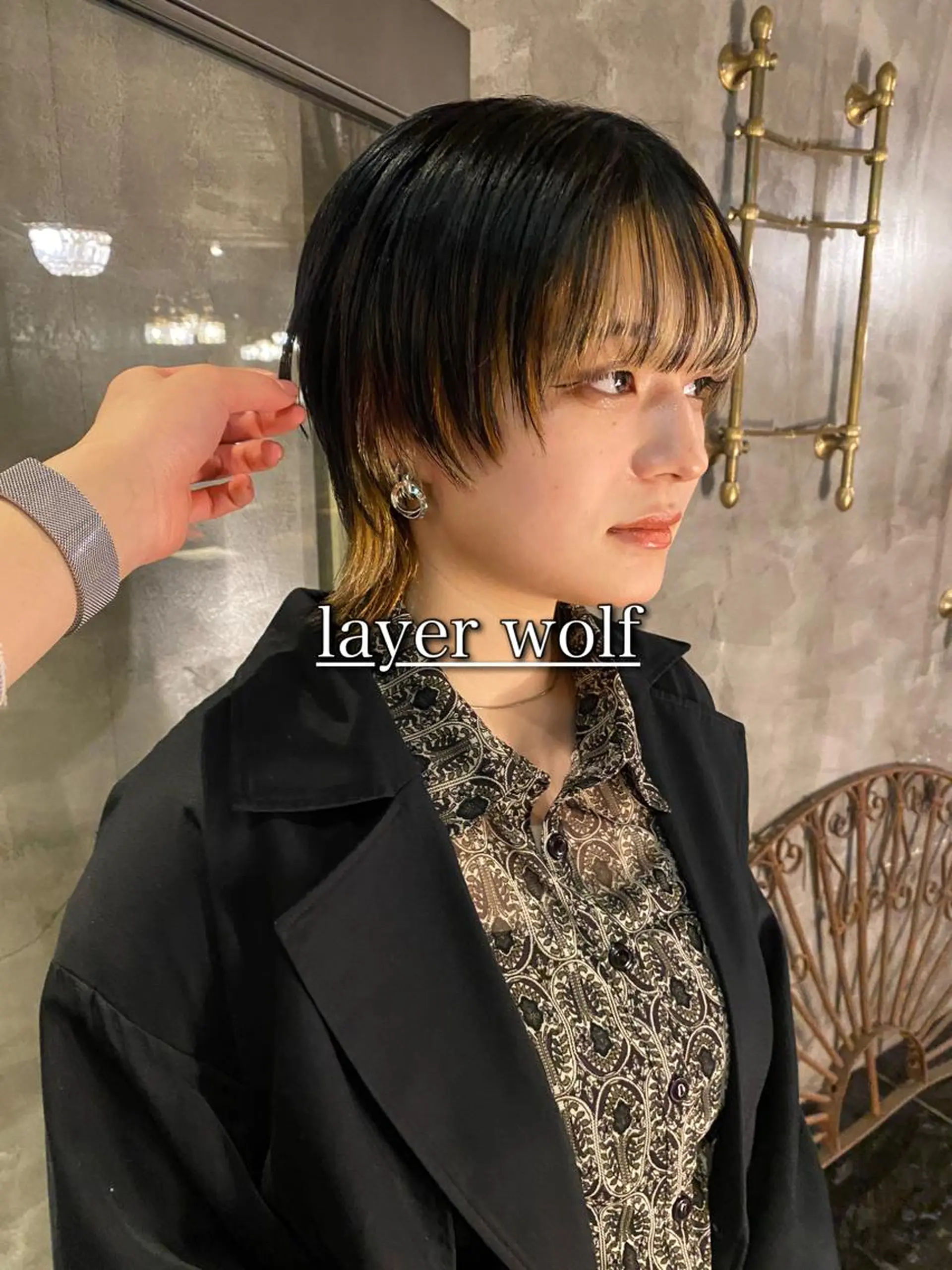 ショート 顔周りカット カット トリートメント ニュアンスデザイン/ SHOUTOのヘアスタイル