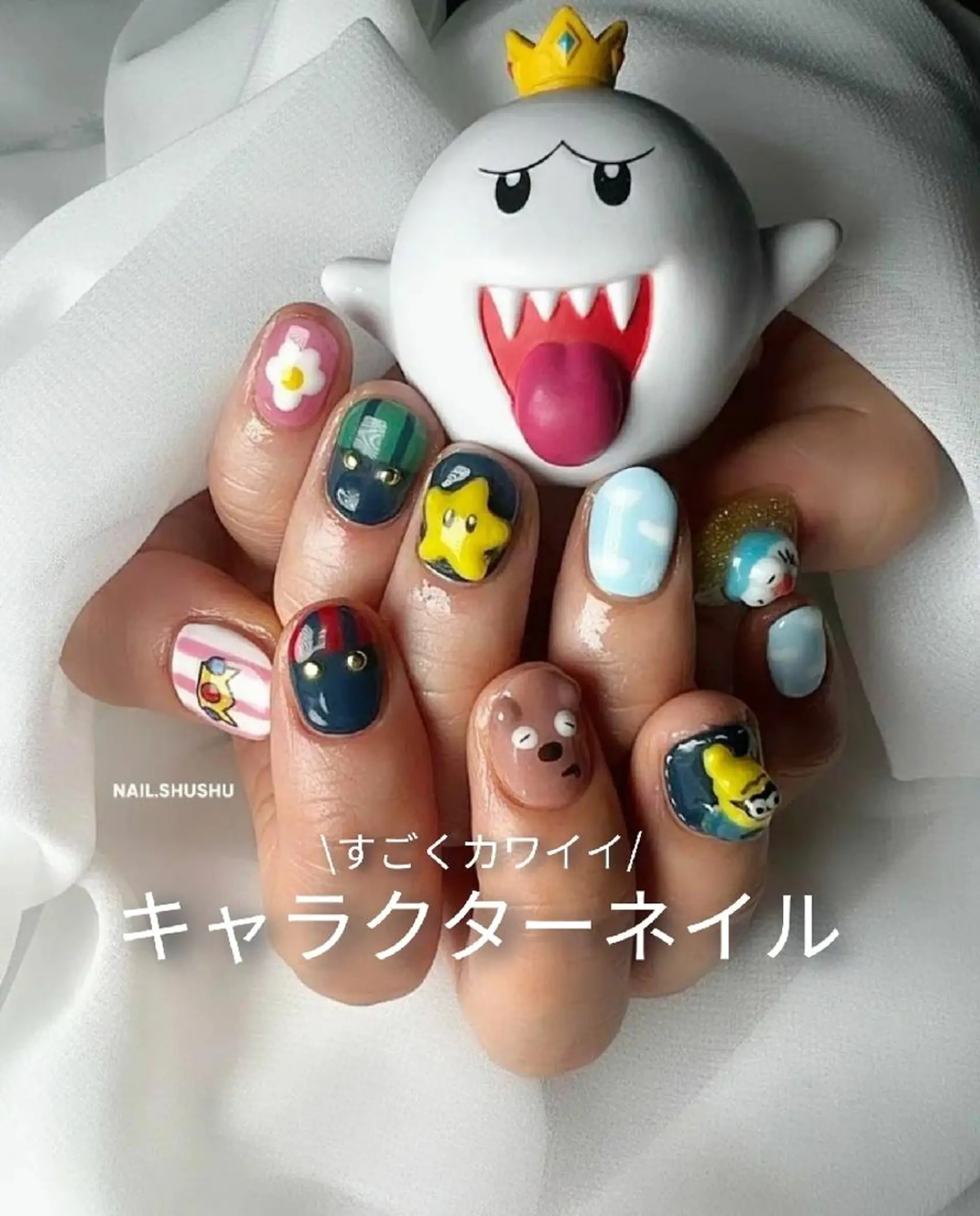 ネイル 持ち込み ニュアンスネイル ワンカラーネイル シンプルネイル 春ネイル 3dパーツ/流行り 👧shushu❤️のネイルデザイン