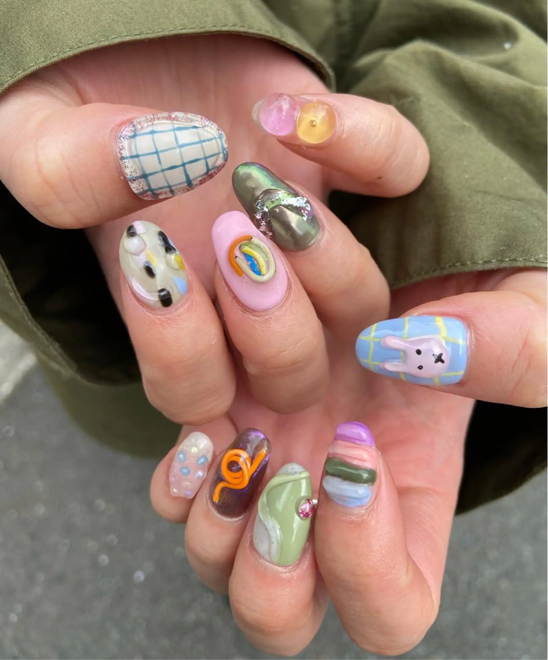 ネイル パステルネイル . unffのネイルデザイン