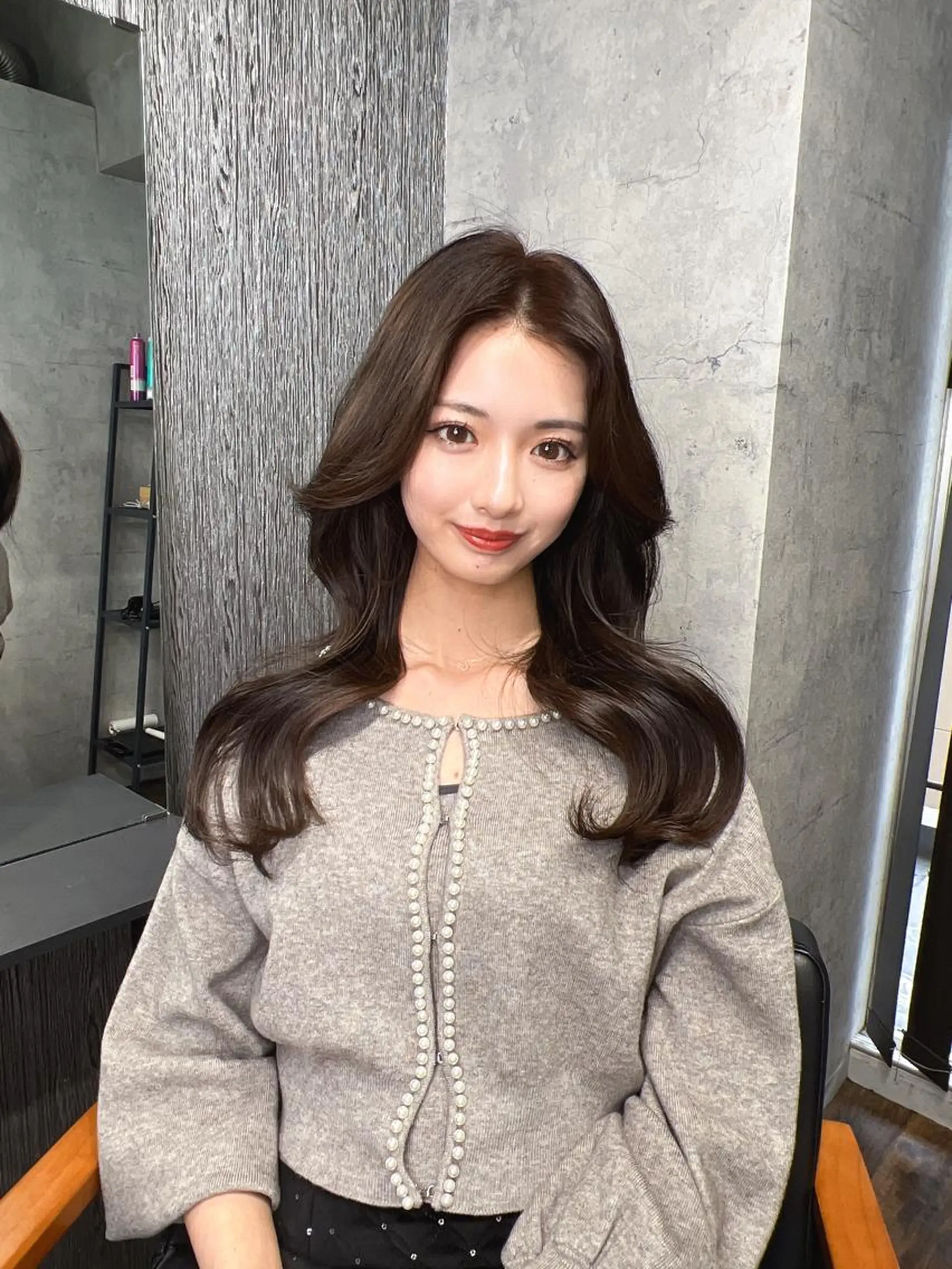 ミディアム foi. フォワ所属・🇰🇷韓国トレンド ヘア🇰🇷高田のヘアスタイル