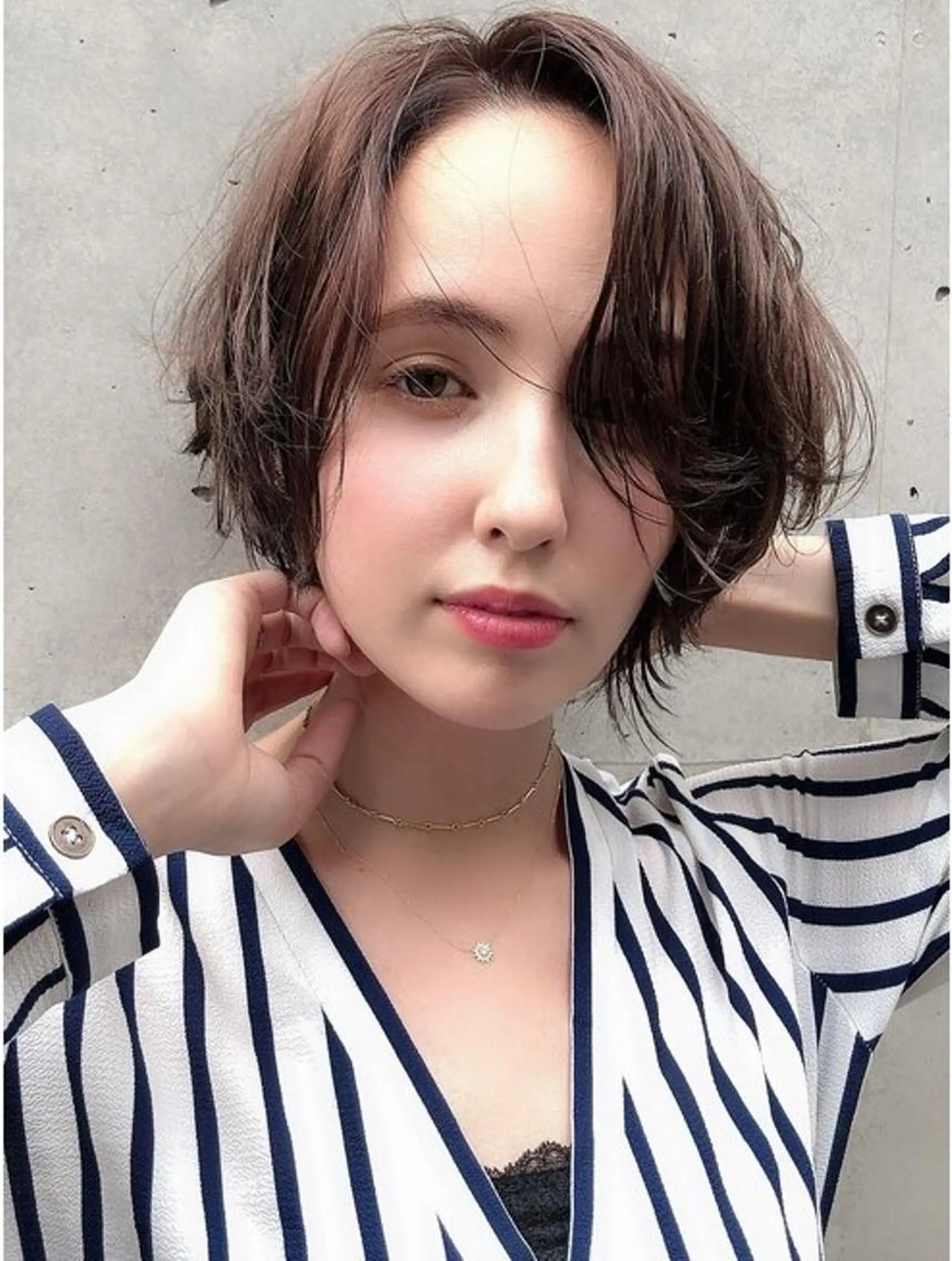 セミロング 志木駅1分☆髪質改善 ミニモ限定特別割引✨のヘアスタイル