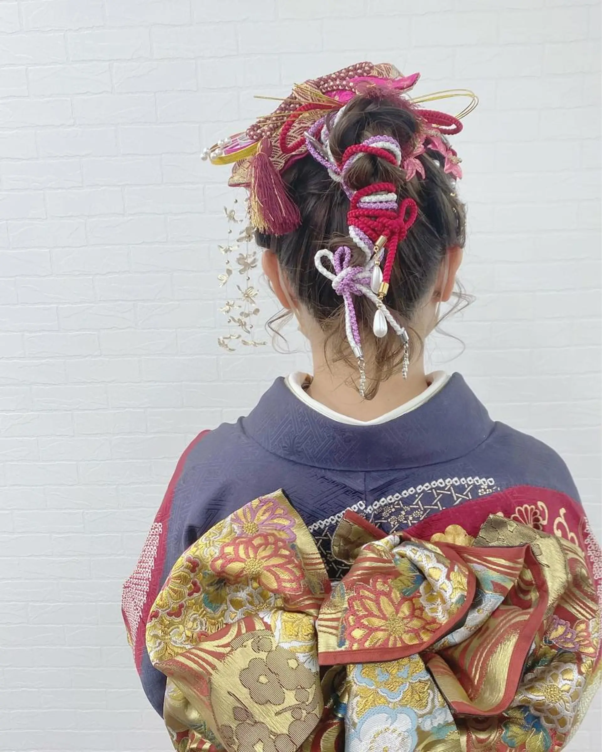 ミディアム ヘアアレンジ 着付け GRANLUSSO 〜グランルッソ駅前店所属・木口 嘉美のヘアスタイル