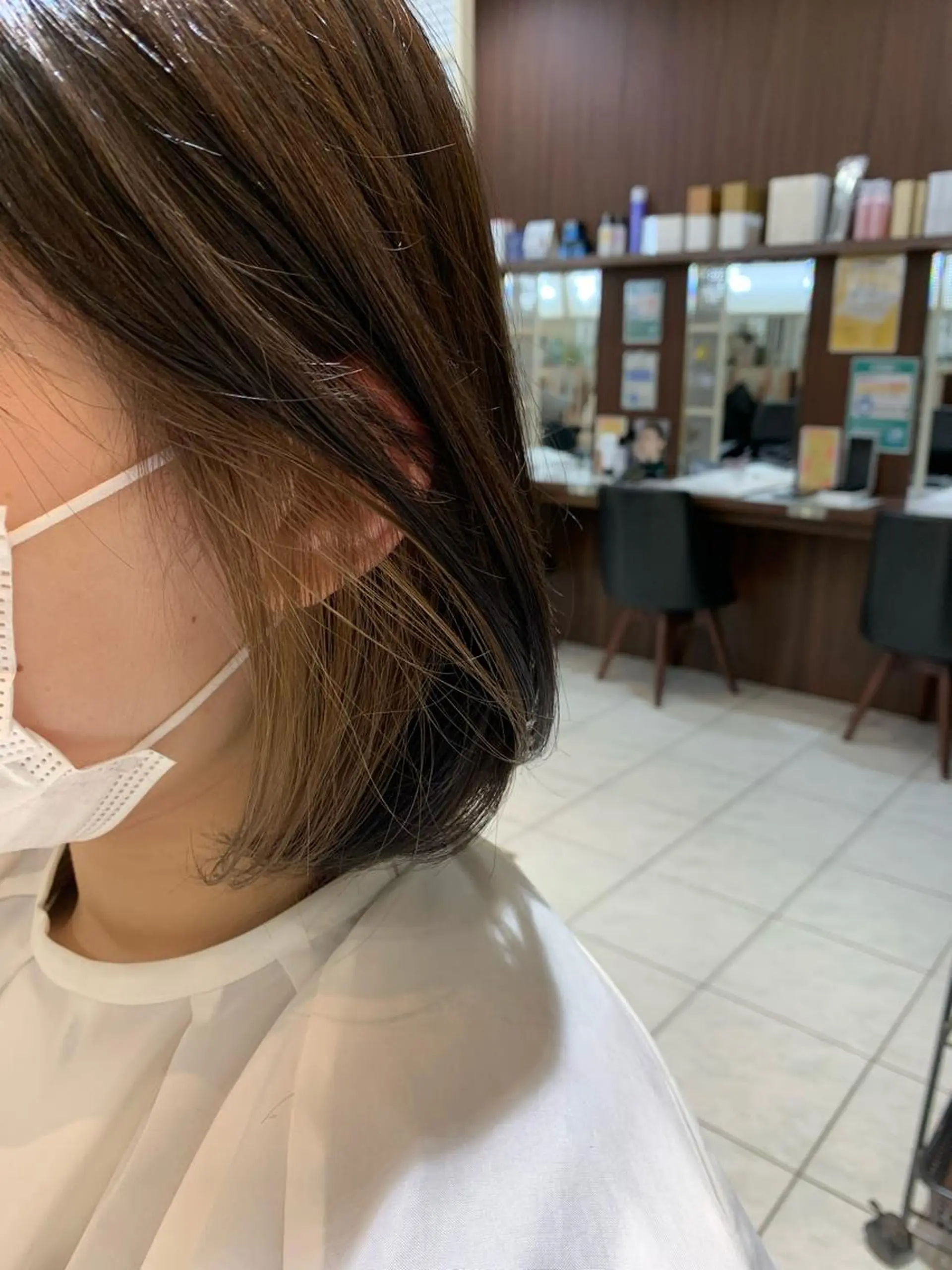 ミディアム カラー 山下竣介 ヘアカラー専門美容師のヘアスタイル