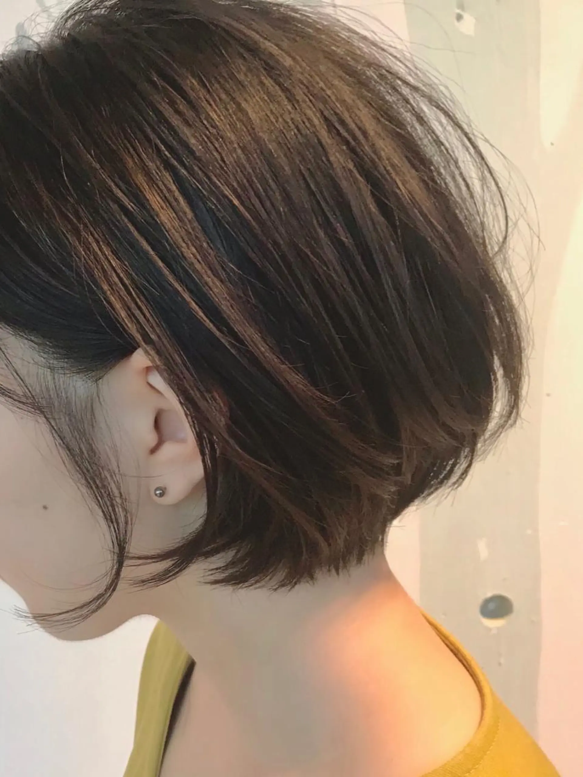 ショート トクイ シュンのヘアスタイル