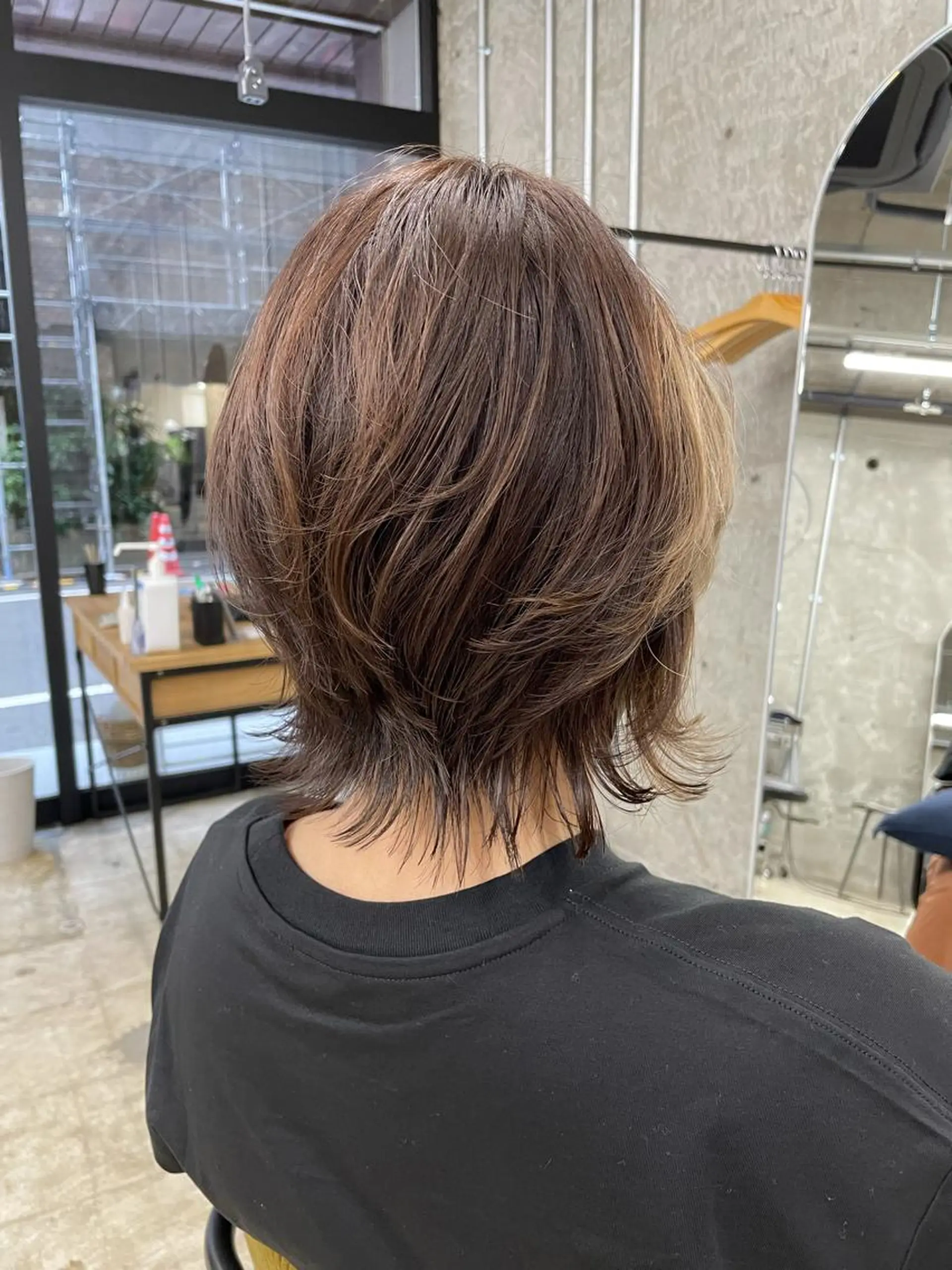 ミディアム 浅草 nia SUGIURAのヘアスタイル