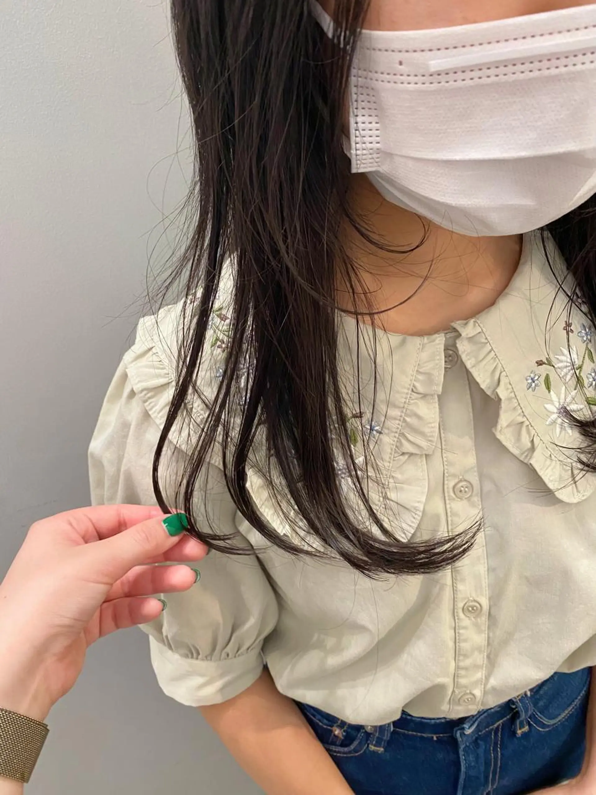 ロング レイヤーカット ota miyuuのヘアスタイル