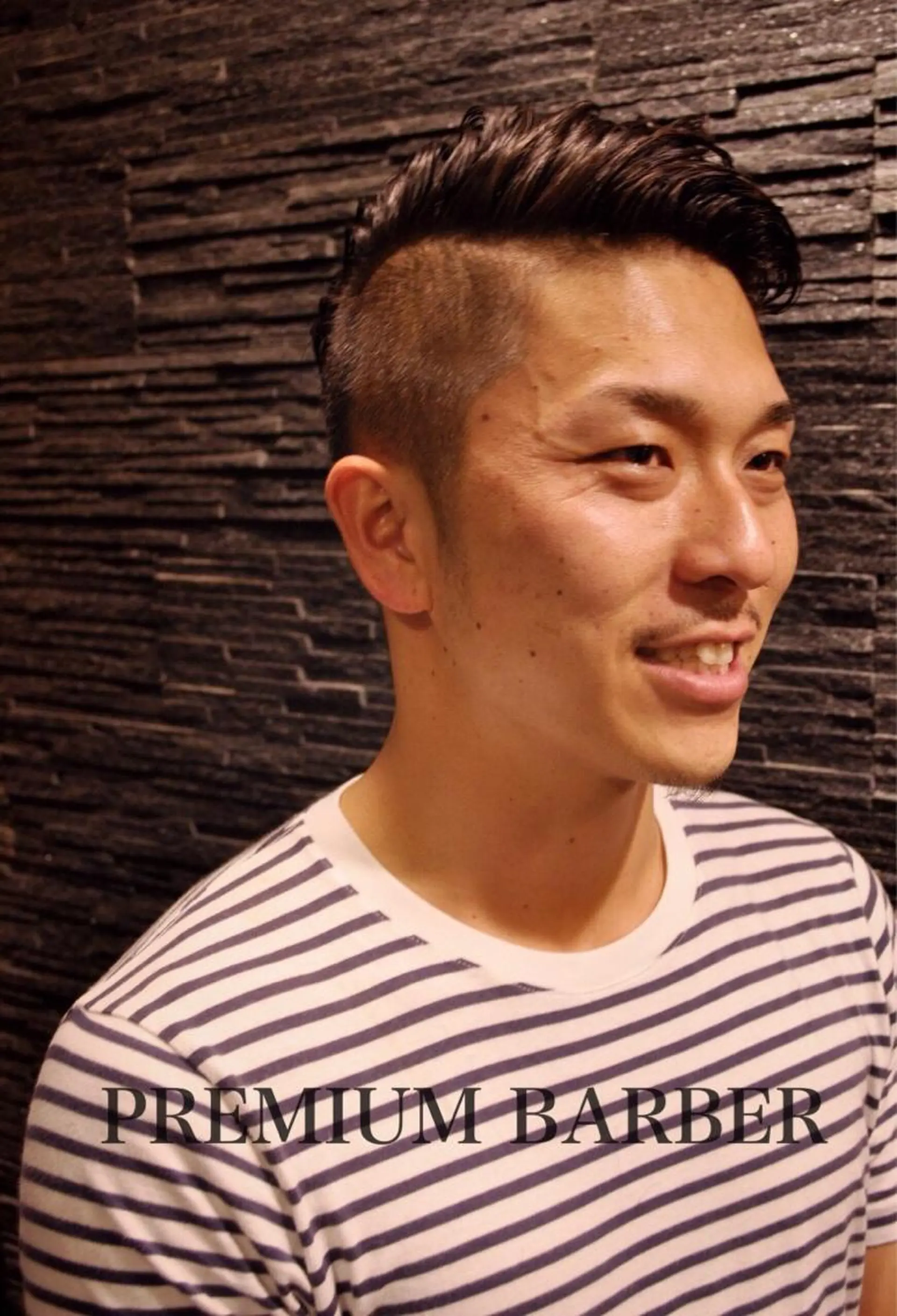 ショート ミディアム パーマ メンズ 山田 香菜のヘアスタイル