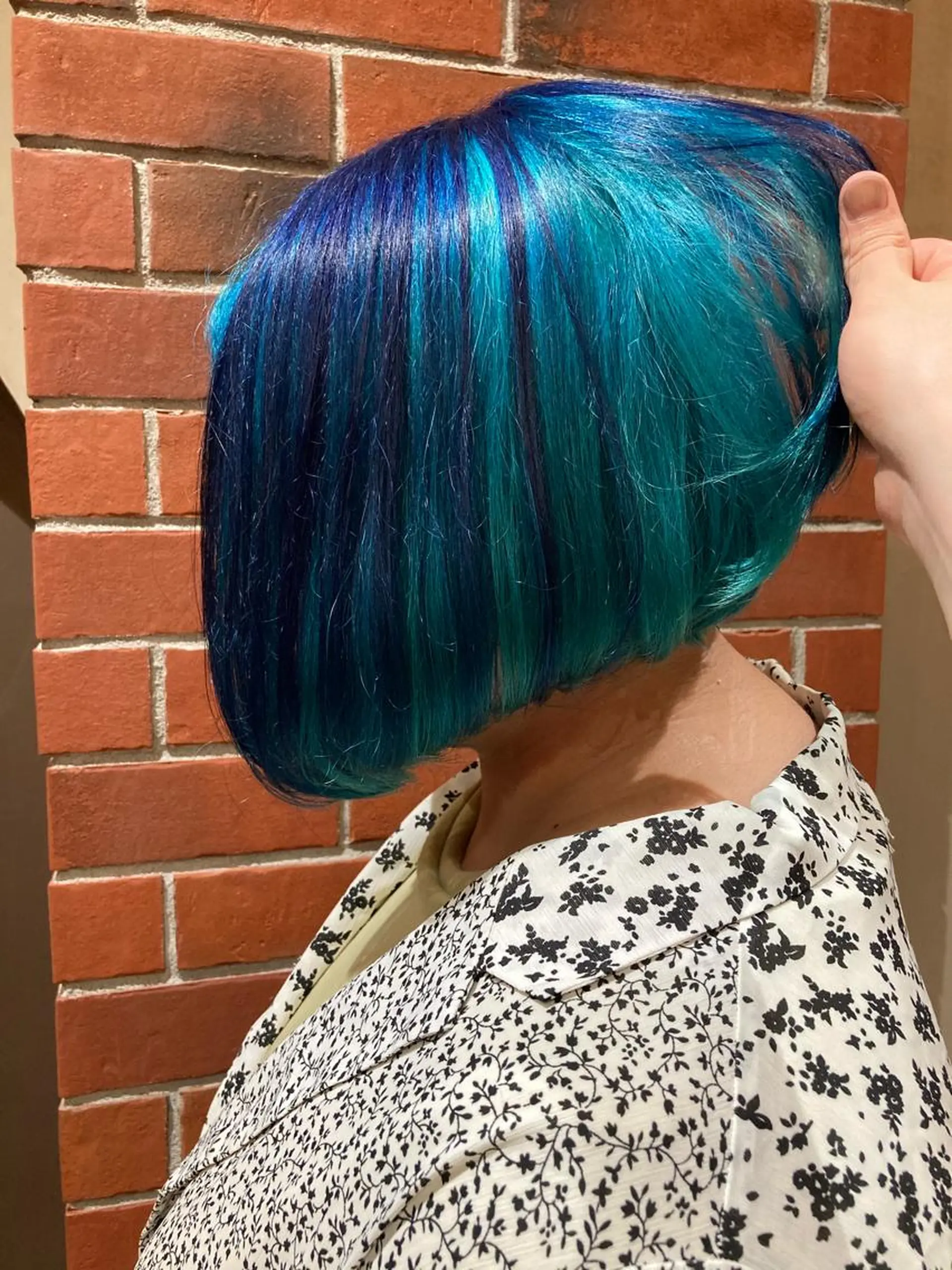 ショート カラー ヘアカラー トリートメント 髪質改善/痛ませ ないカラー/西村航大のヘアスタイル