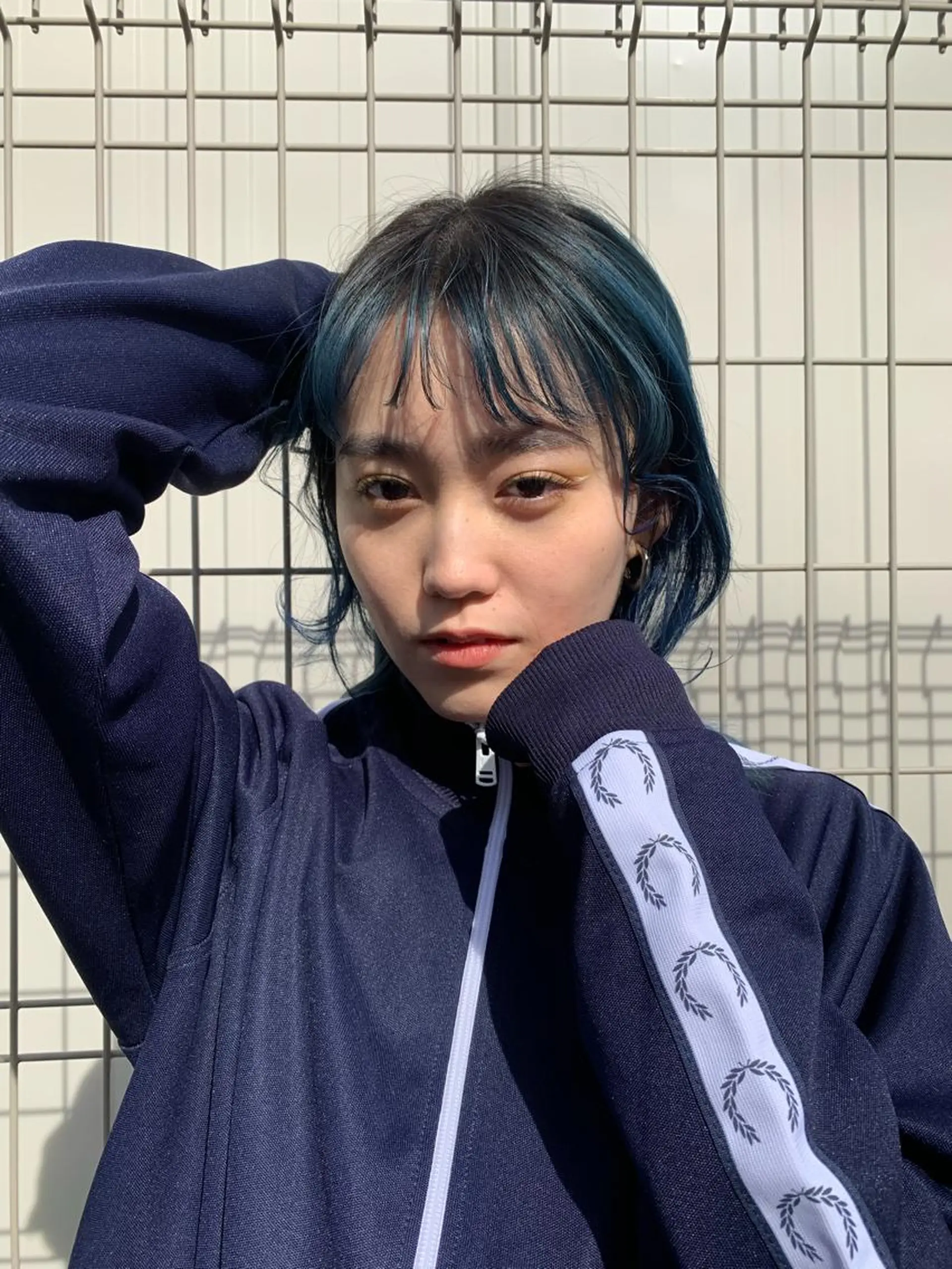 ミディアム カラー なかの りなのヘアスタイル