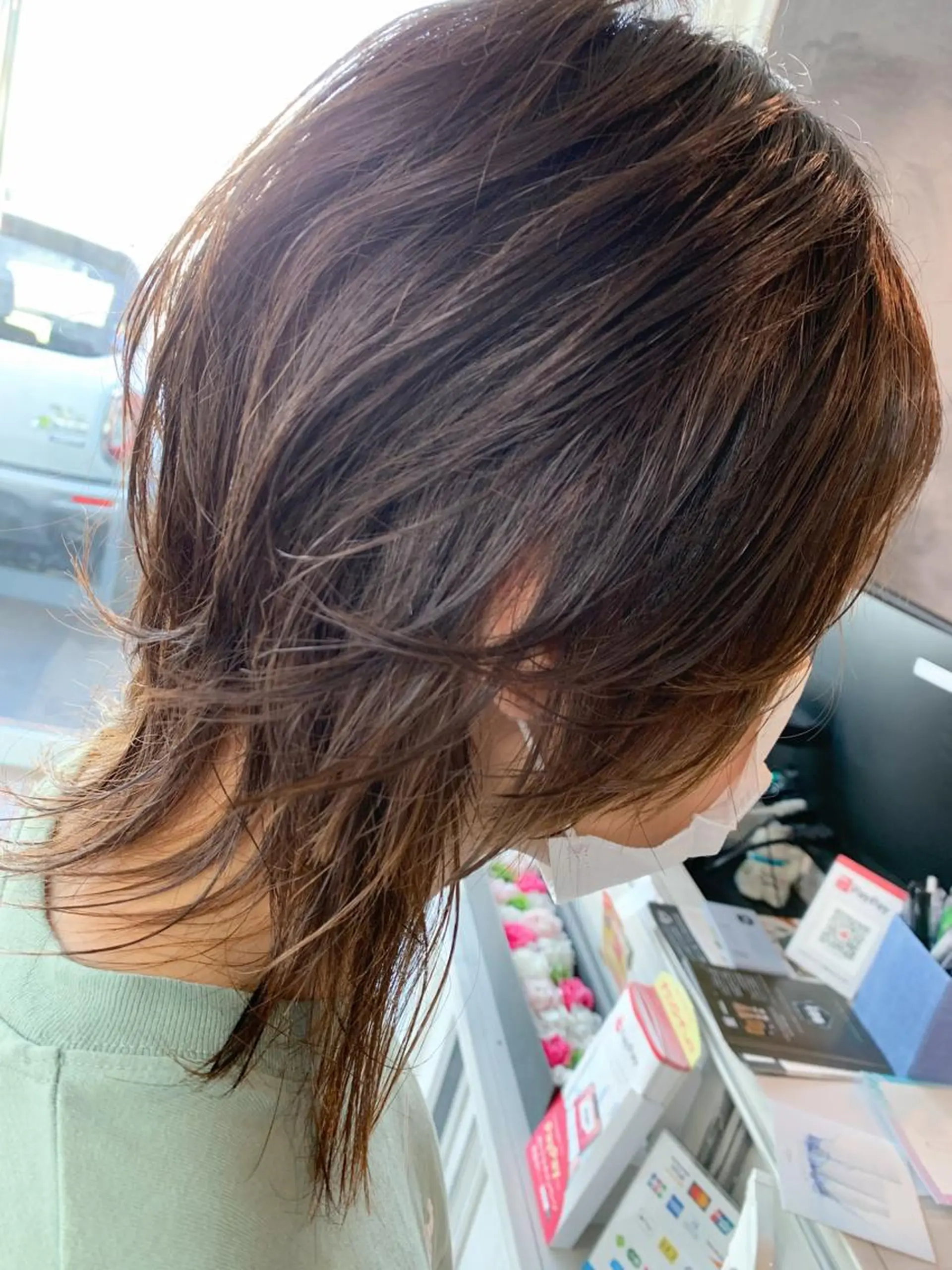 ミディアム カット 🥇近藤 恭輔🥇 Recharme新保のヘアスタイル