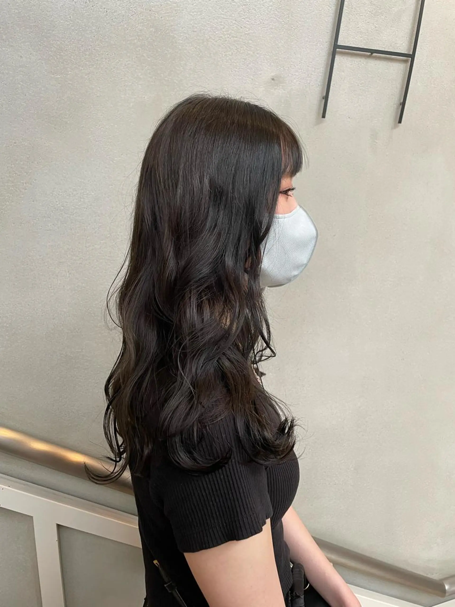 ロング 佐藤 永夏のヘアスタイル