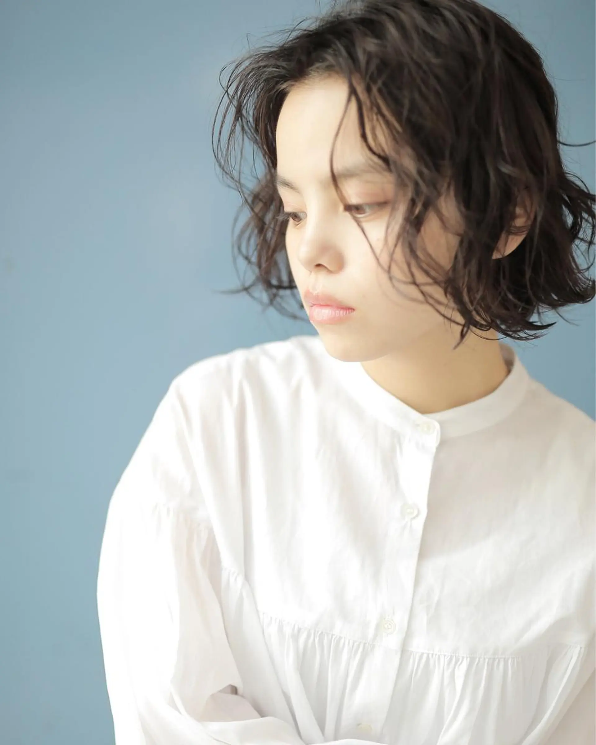 ショート パーマ カット パーマ トリートメント 下北沢 soiのヘアスタイル