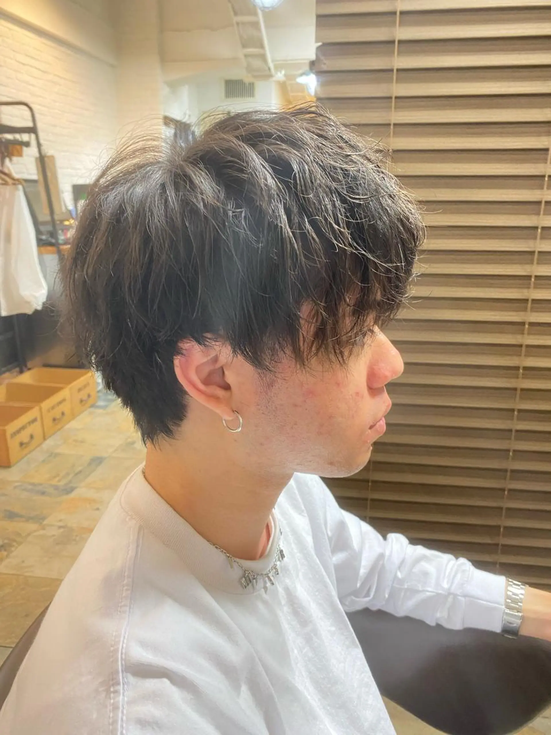 ショート カット パーマ 🌞メンズパーマ ONOE💈のヘアスタイル
