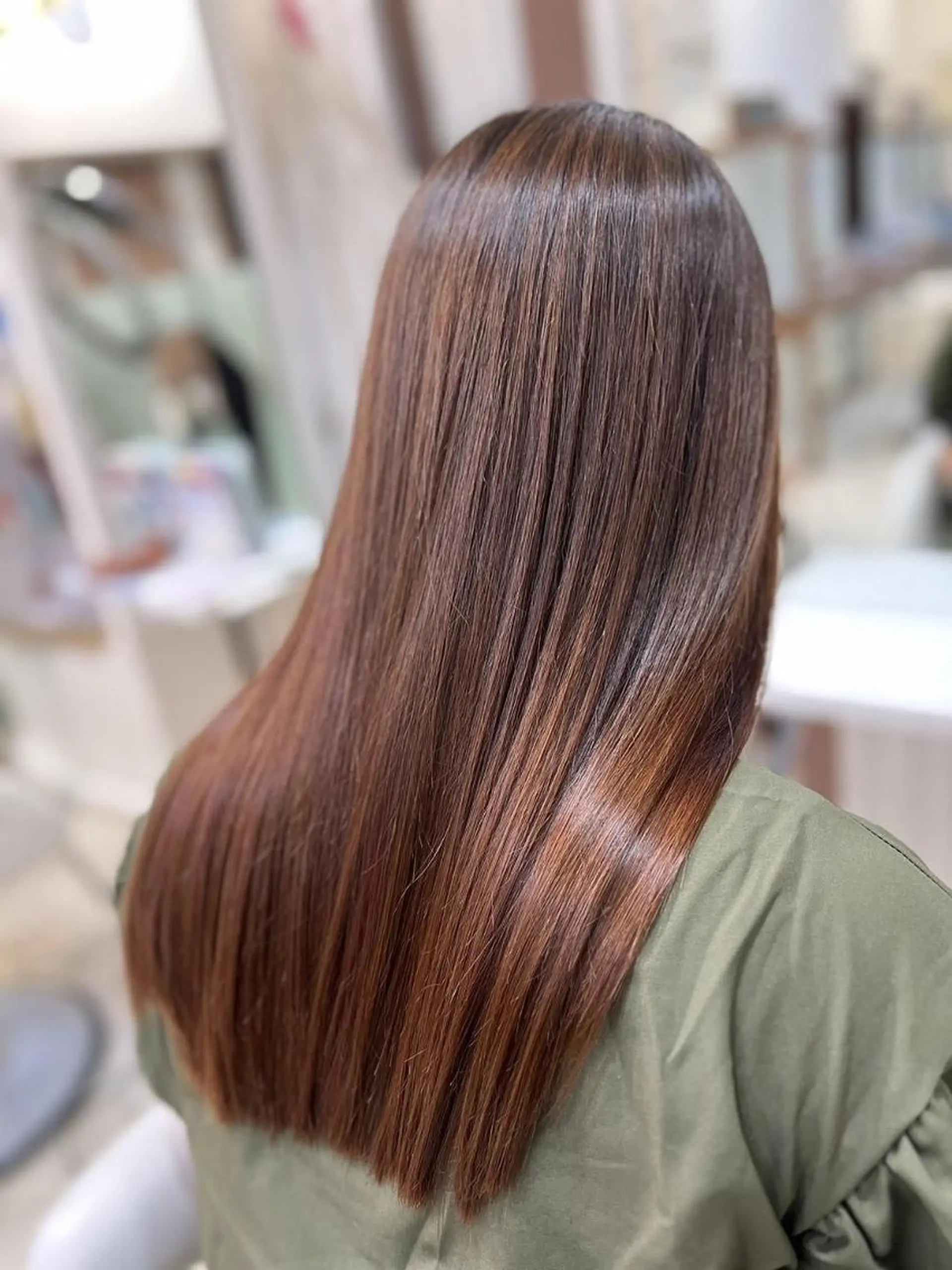 ロング 髪質改善 髪質改善します！ 生駒田原/神崎 和生のヘアスタイル