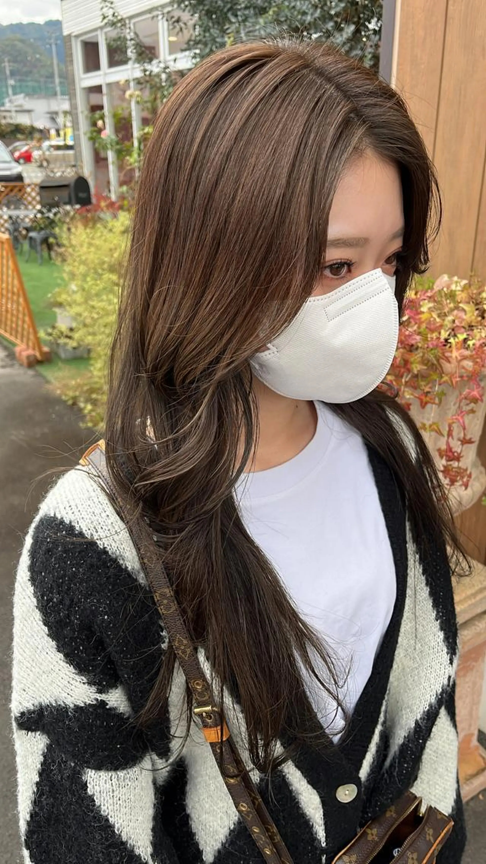 ロング カット ヘアカラー トリートメント 工藤 勇樹のヘアスタイル