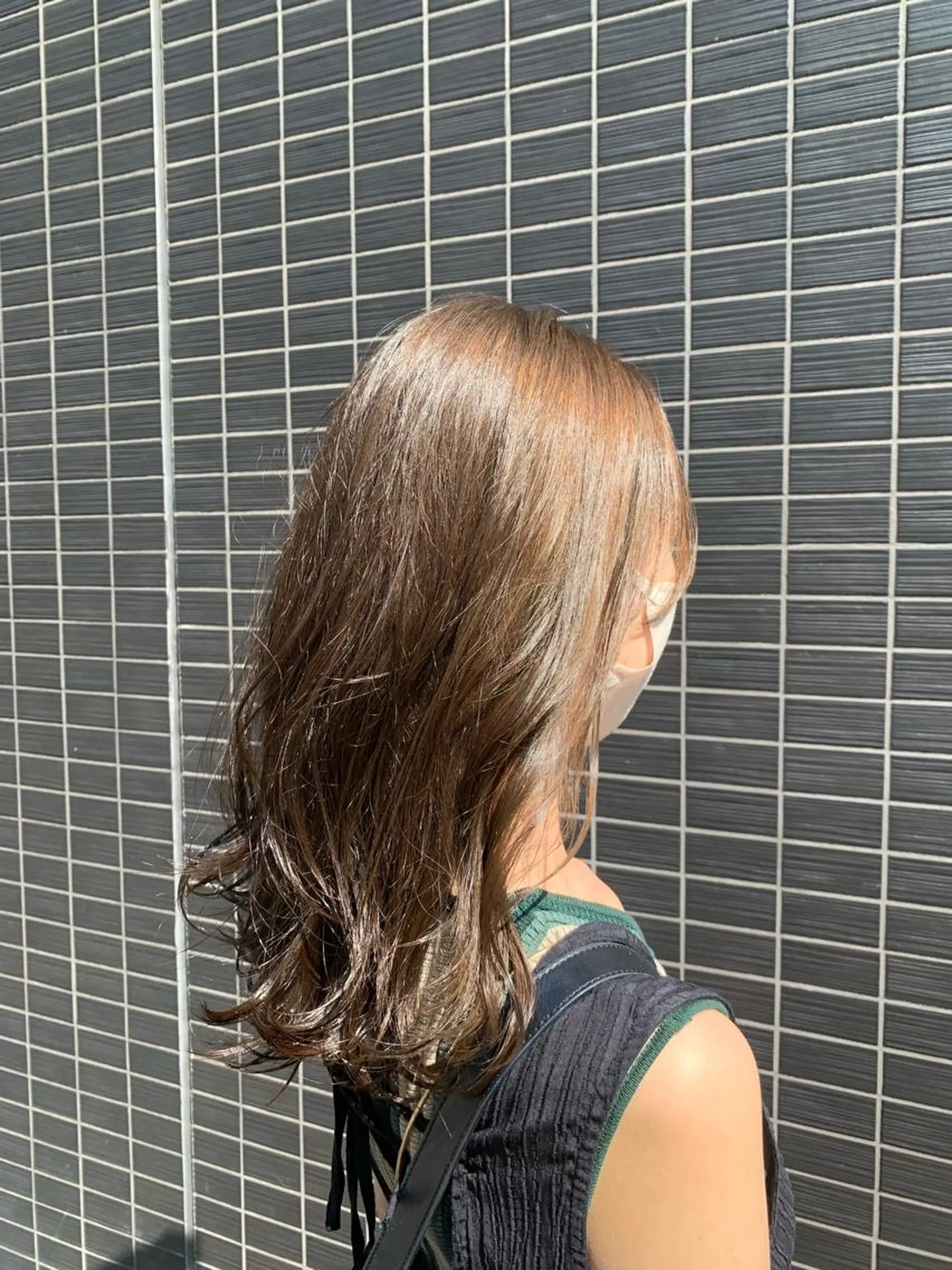 セミロング 髪質改善×艶カラー Haruのヘアスタイル