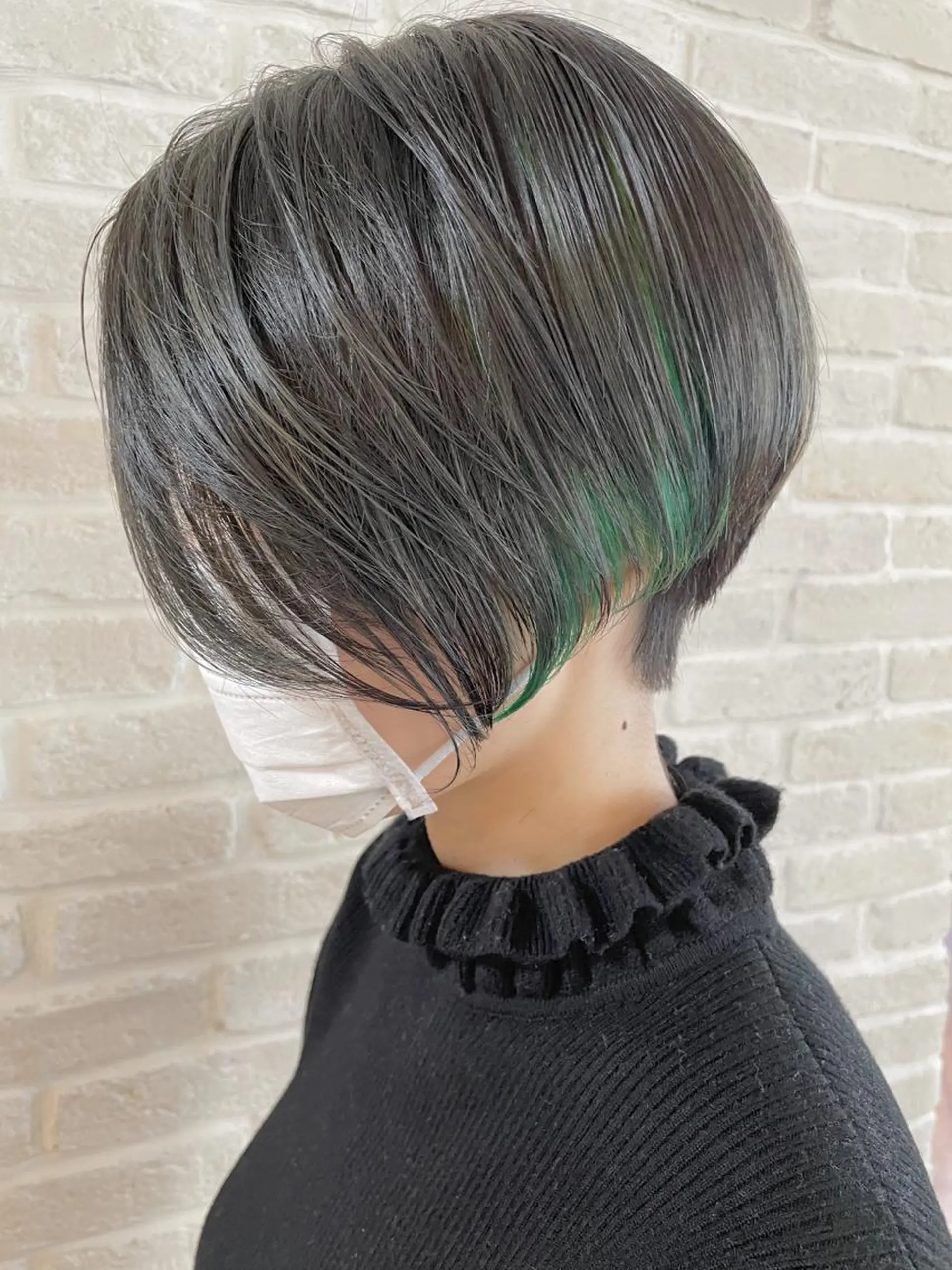 ショート カラー hair salon Ranun髪質改善のヘアスタイル