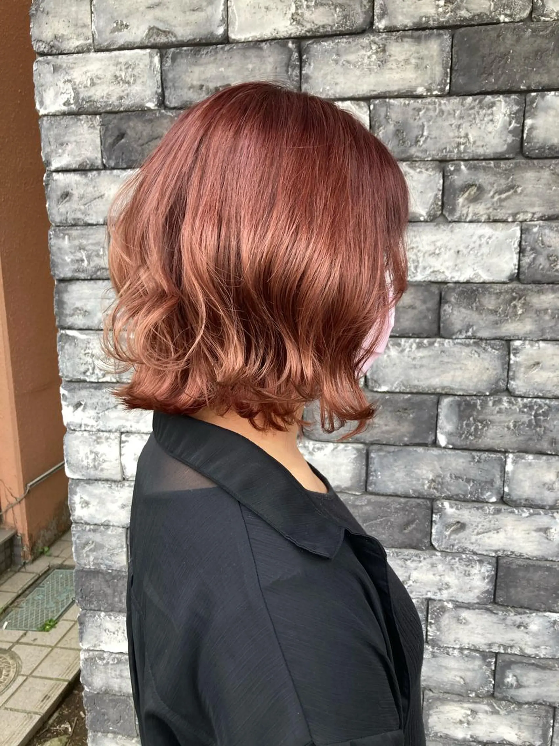 ミディアム カラー カット ヘアカラー トリートメント ヘアセット ✂️似合わせの魔術師 石田一樹✂️のヘアスタイル