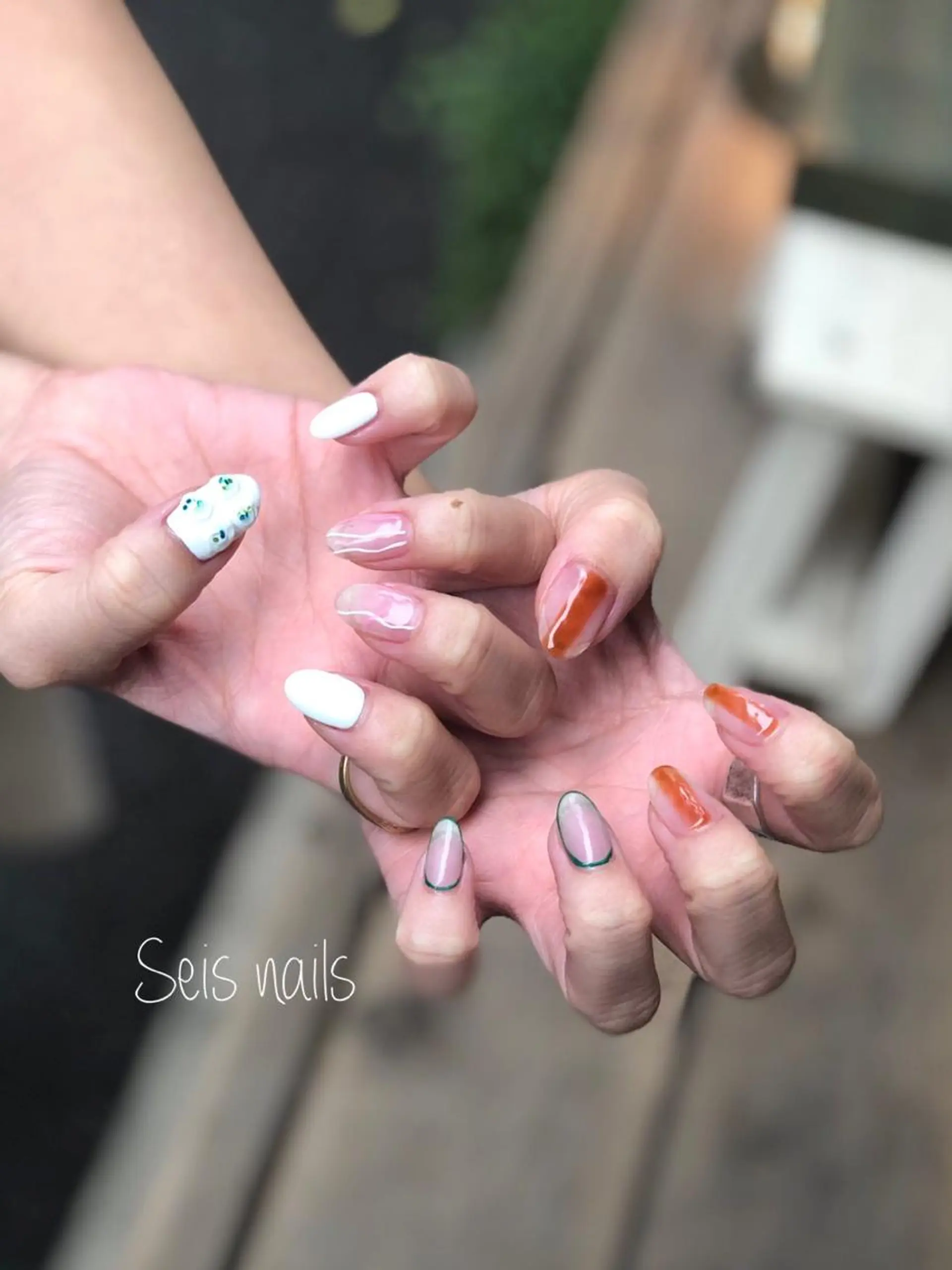 ネイル ハンドネイル Seis Shihoのネイルデザイン