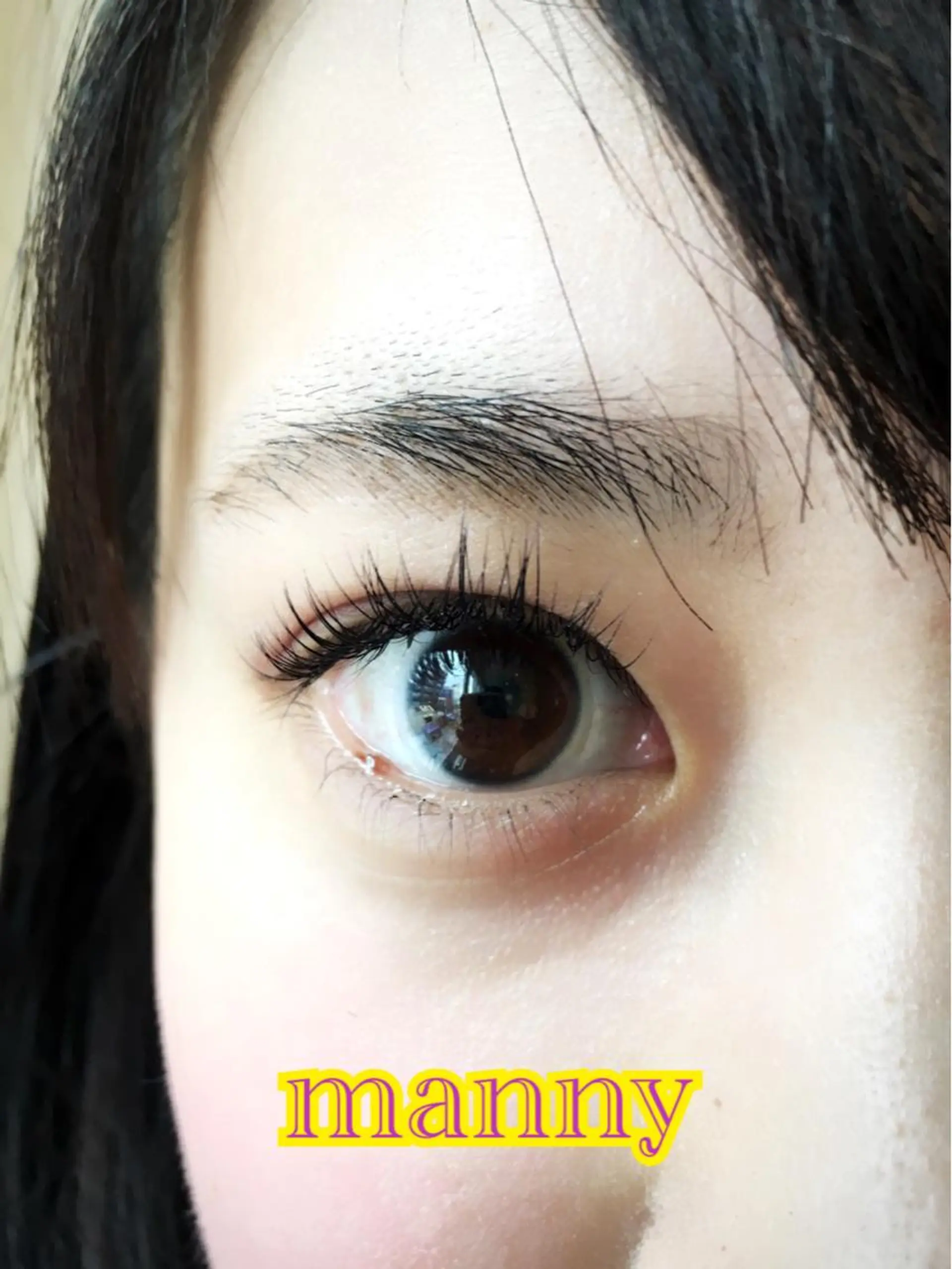 マツエク・マツパ Cカール manny eyelashのマツエク・マツパデザイン