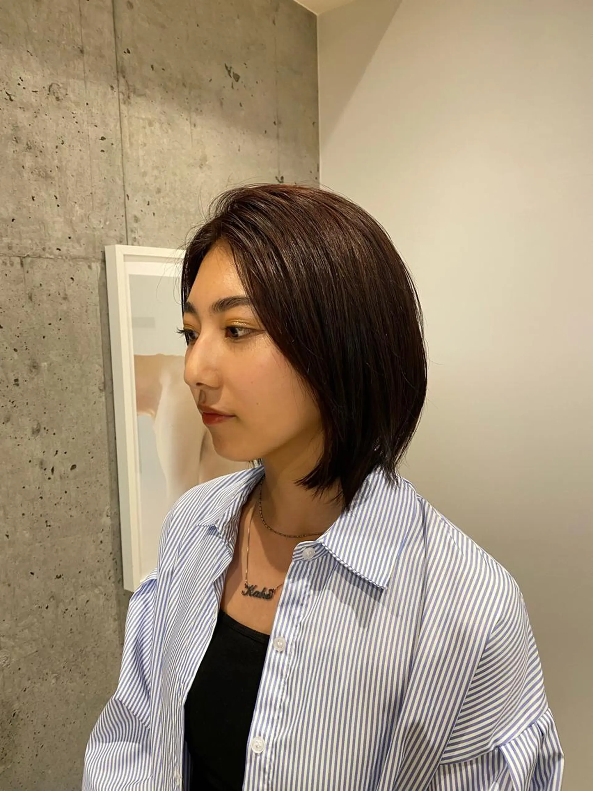 ミディアム カラー regalo所属・青島 雄一朗のヘアスタイル